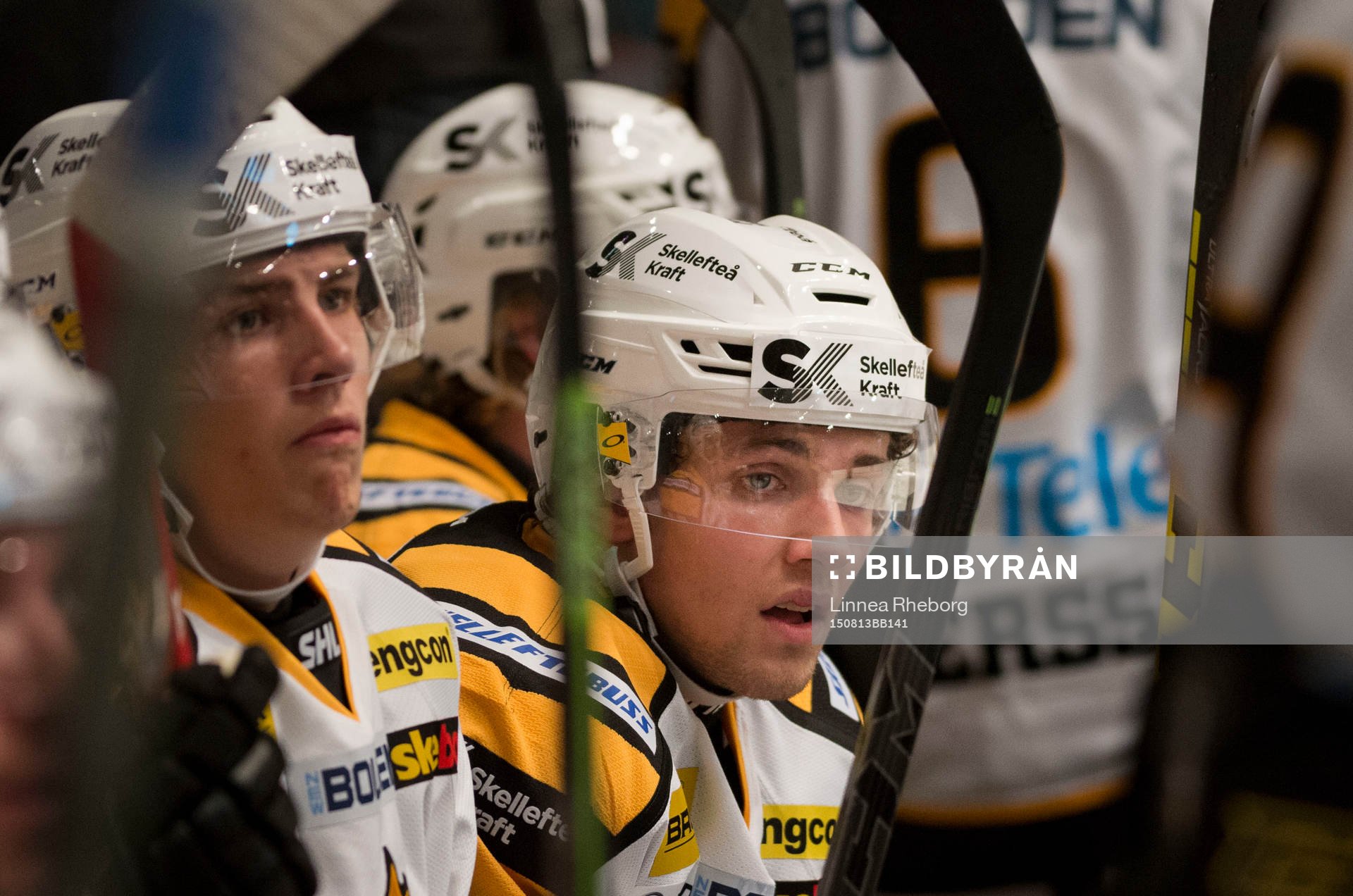 Skellefteås Arvid Lundberg ser deppig ut