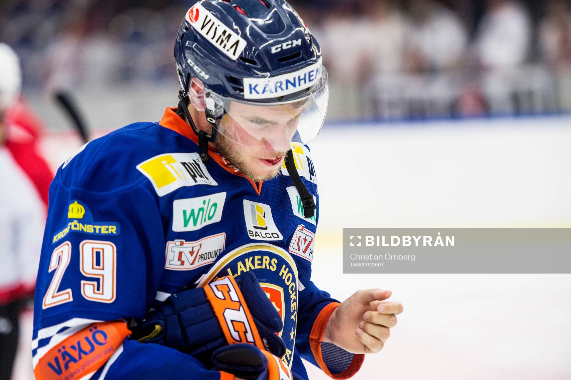 Växjös Robin Söderqvist skadas