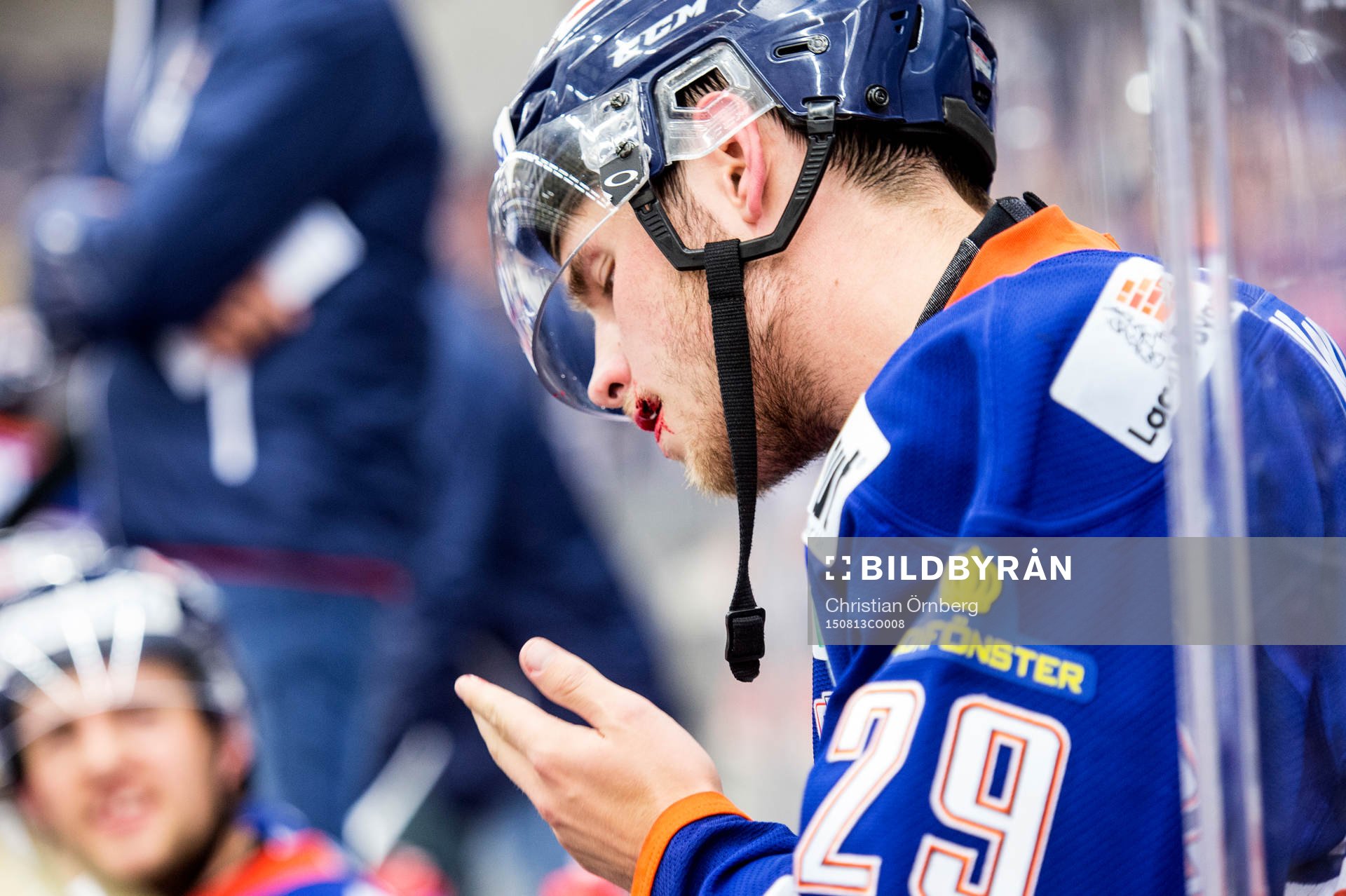 Växjös Robin Söderqvist skadas