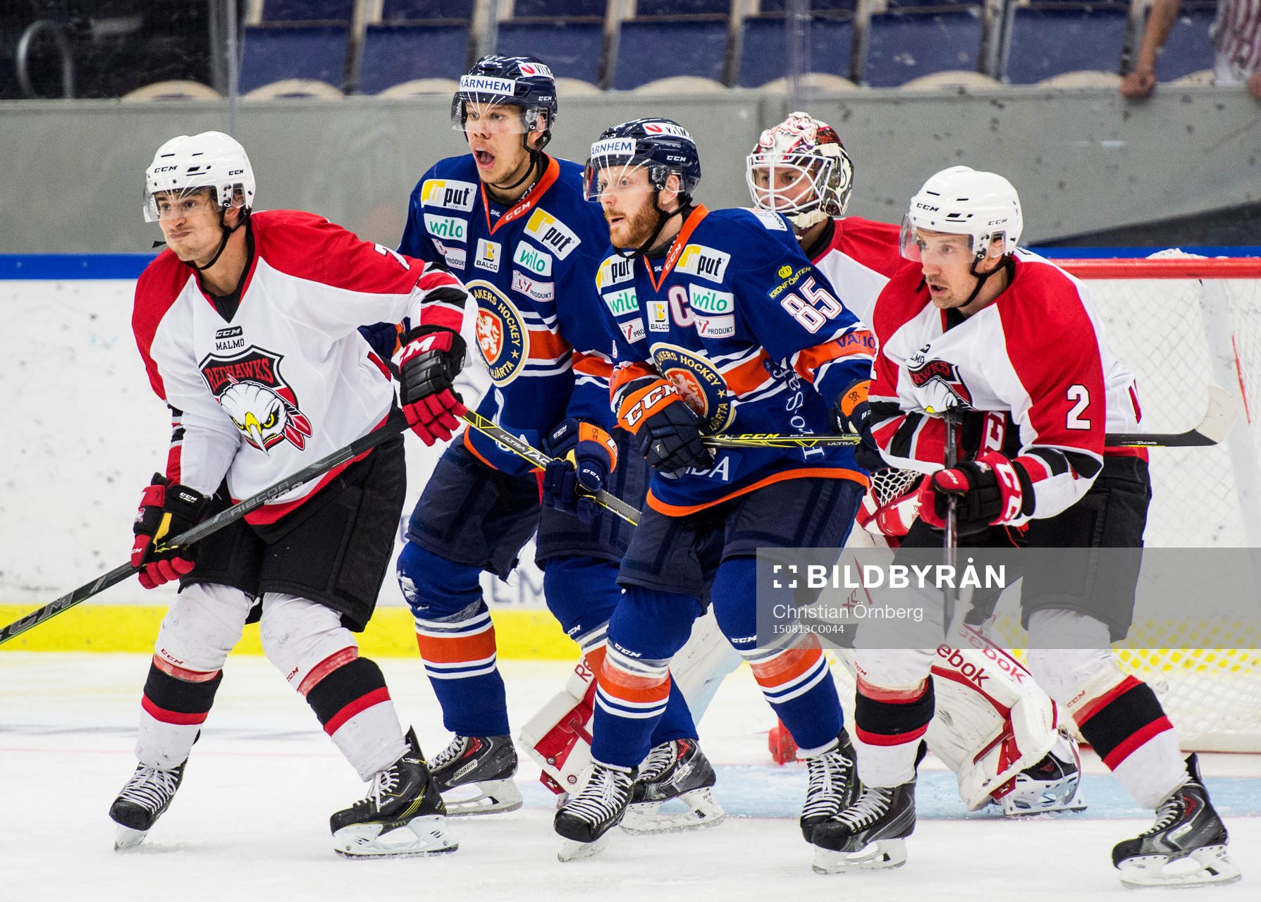 Malmö Redhawks Nils Andersson och Erik Andersson