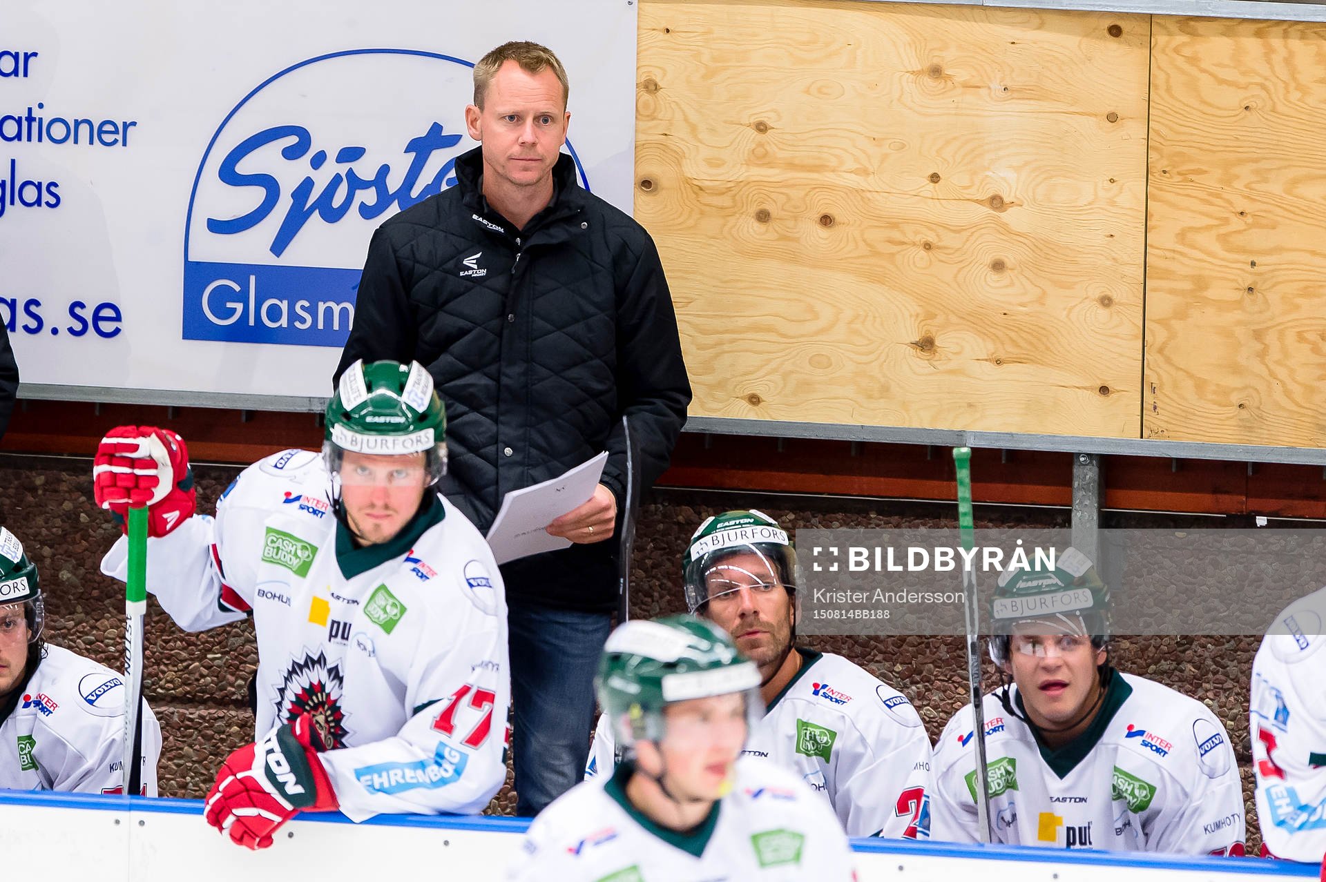 Frölundas assisterande tränare Robert Ohlsson