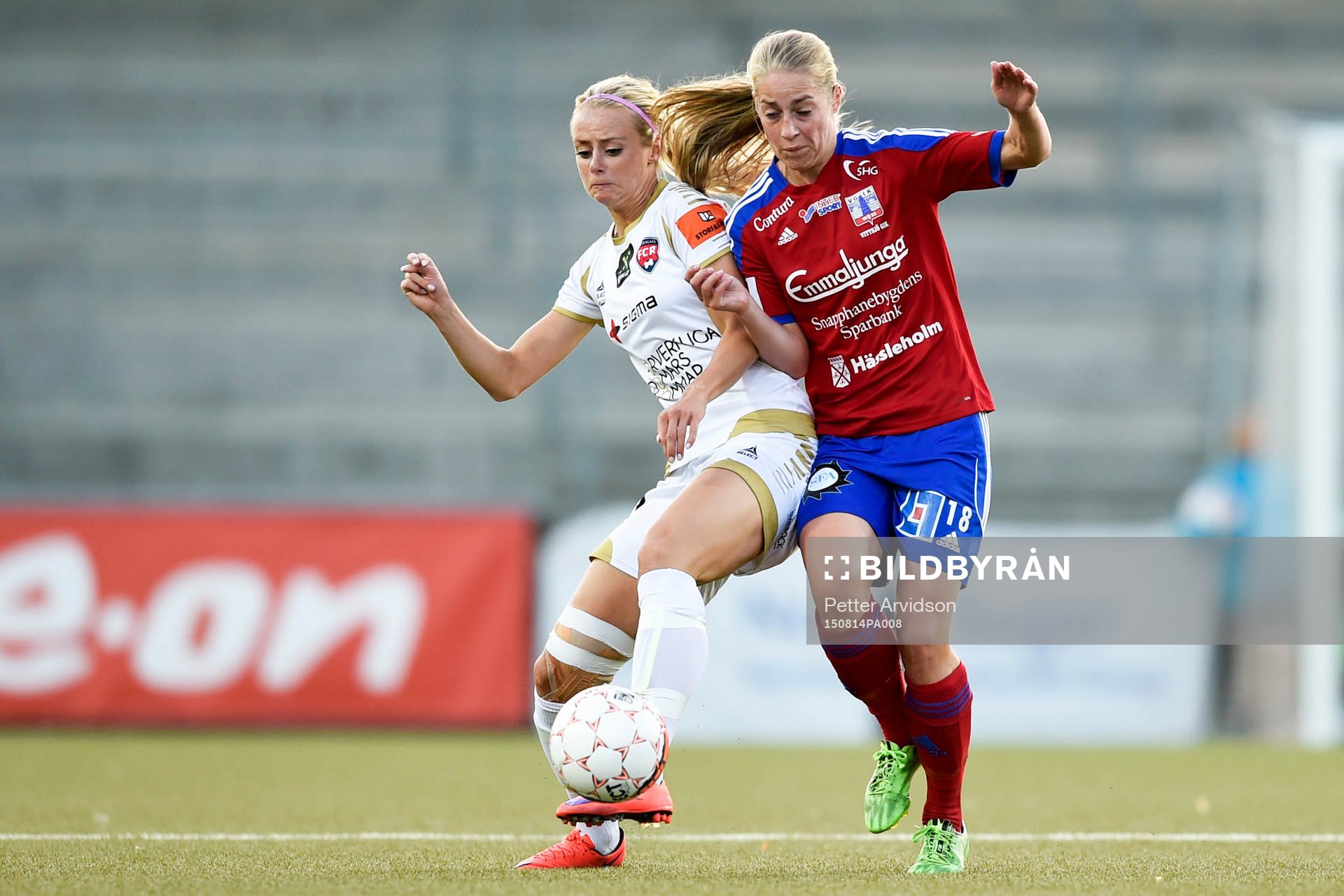 Rosengårds Amanda Ilestedt och Vittsjös Linda Sällström