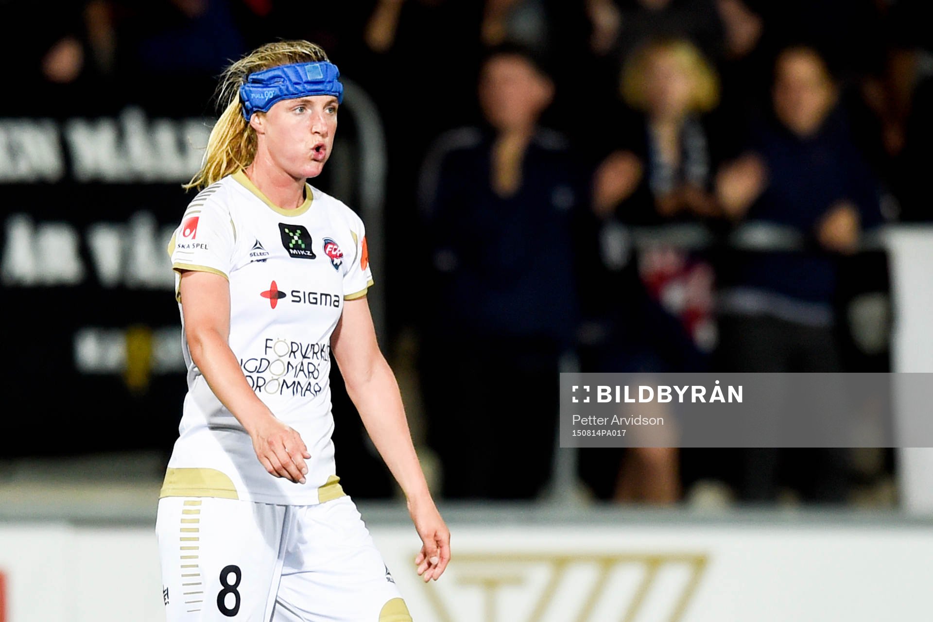 Rosengårds Kirsten Van De Ven pustar ut