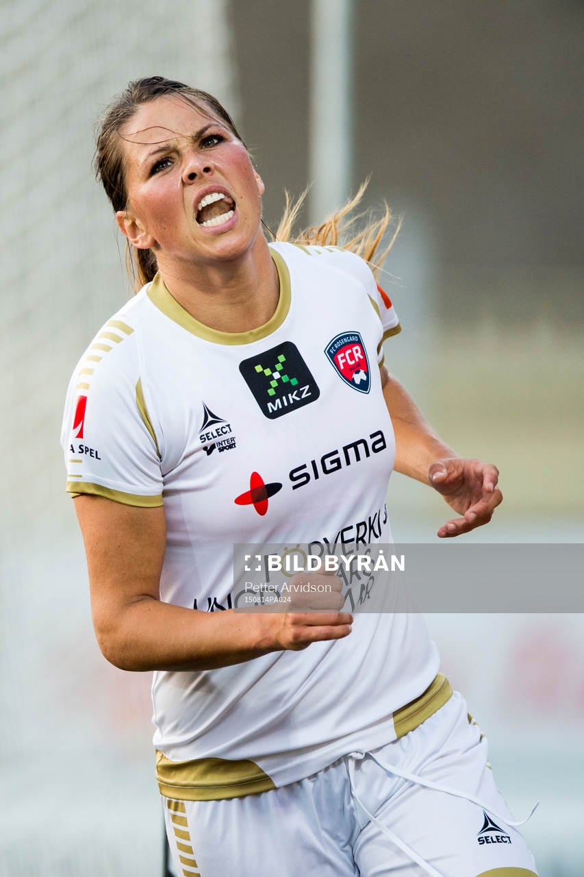 Rosengårds Sara Björk Gunnarsdottir deppar