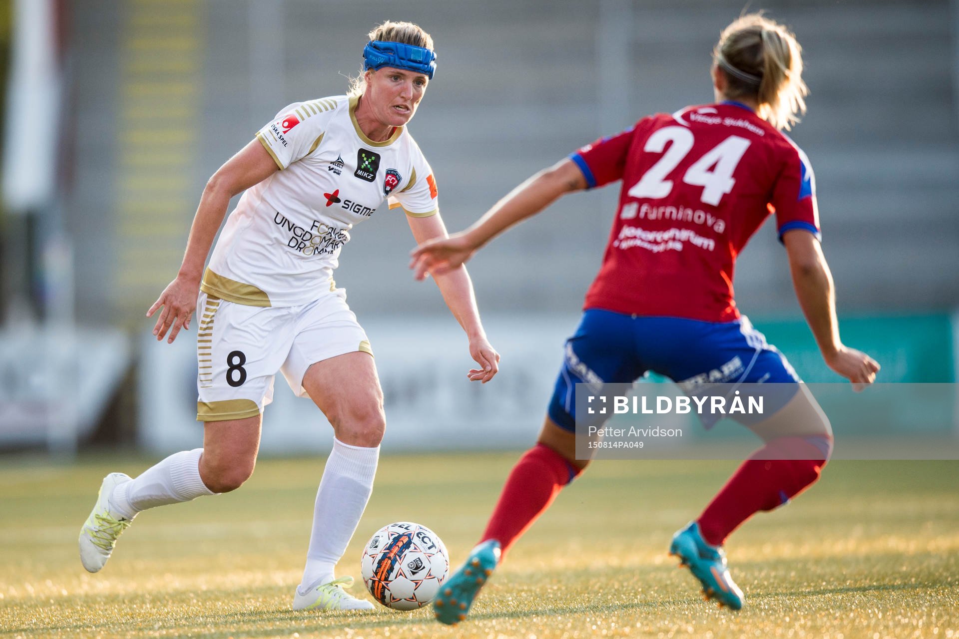 Rosengårds Kirsten Van De Ven och Vittsjös Kirsty Yallop