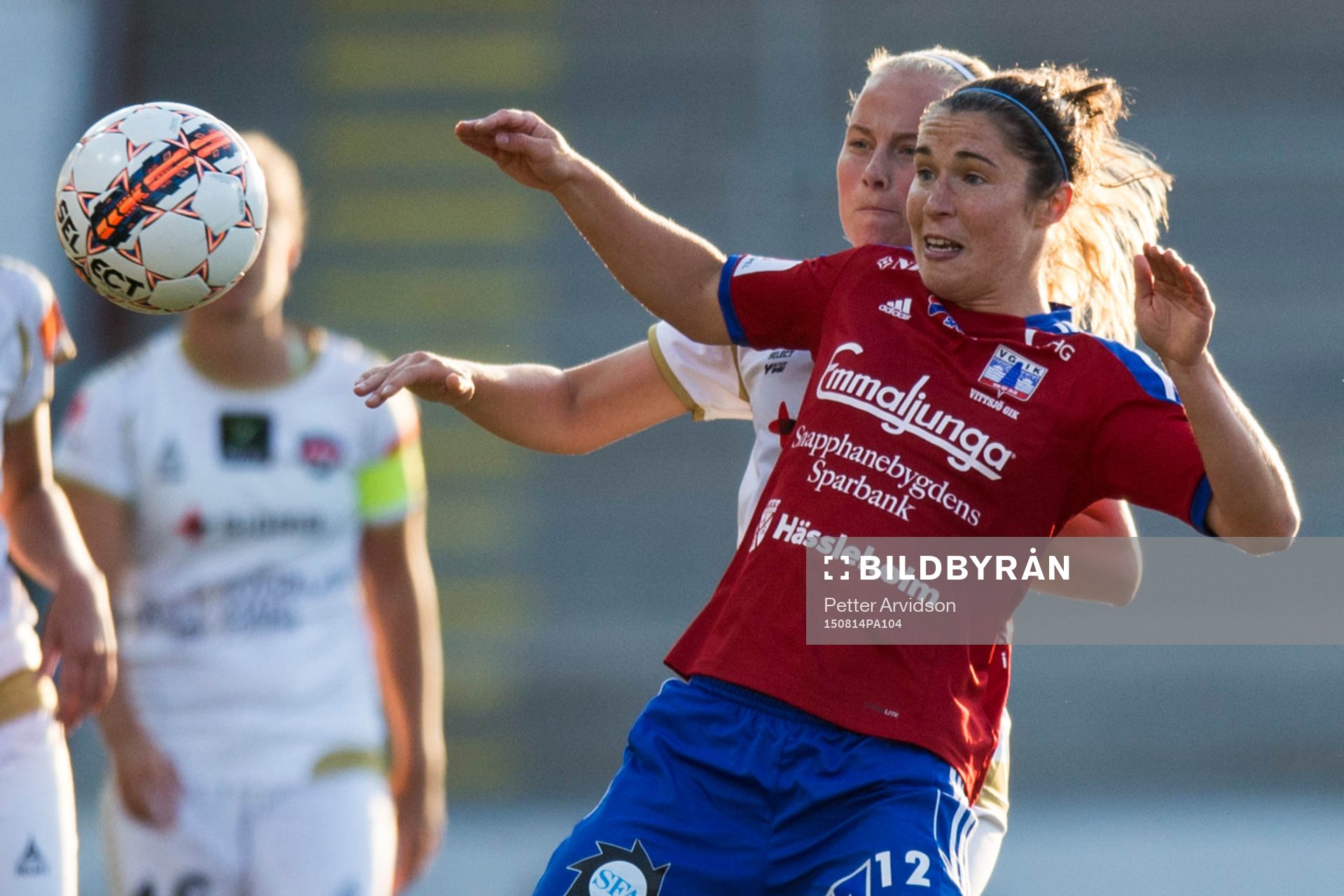 Rosengårds Ebba Wieder och Vittsjös Jane Ross