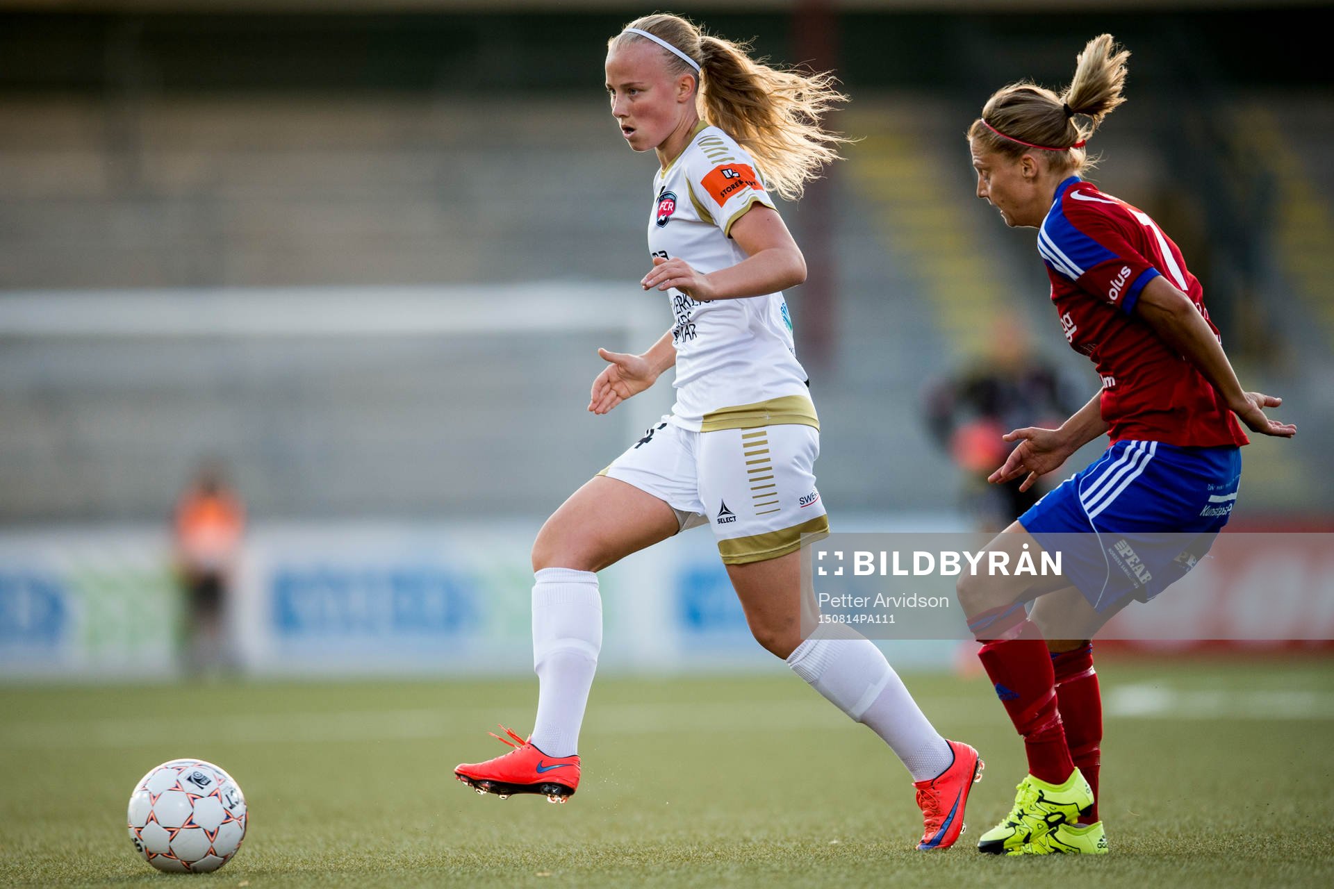 Rosengårds Ebba Wieder och Vittsjös Therese Björck