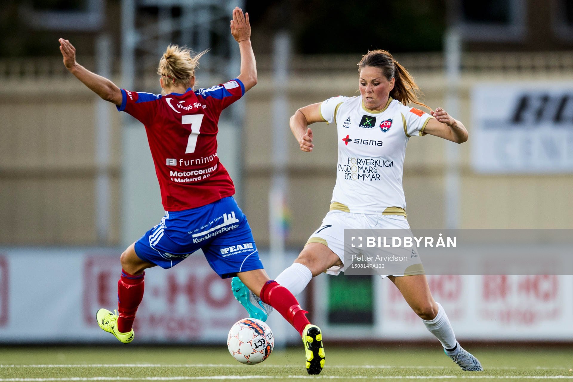Vittsjös Therese Björck och Rosengårds Sara Björk