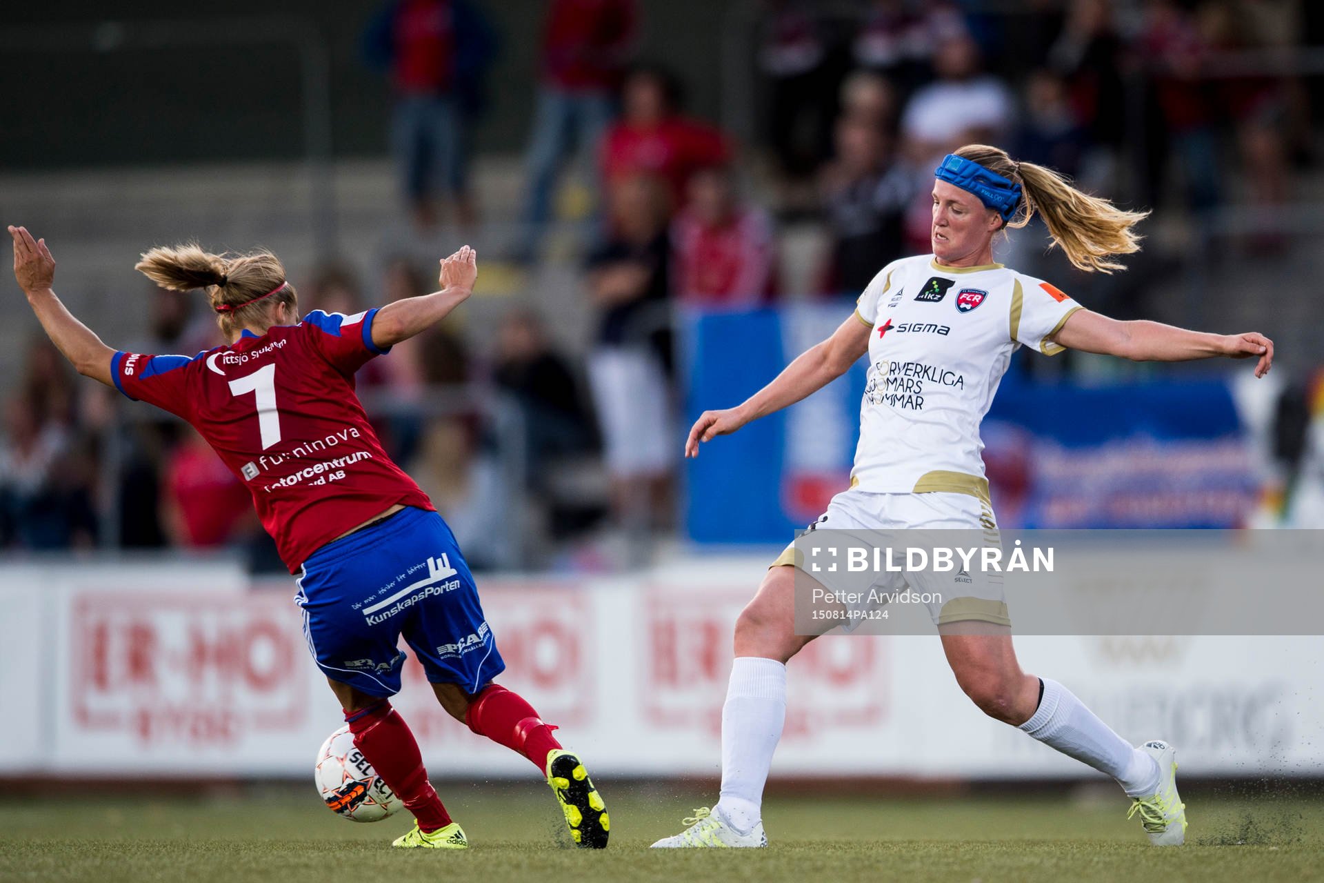 Vittsjös Therese Björck och Rosengårds Kirsten Van De Ven