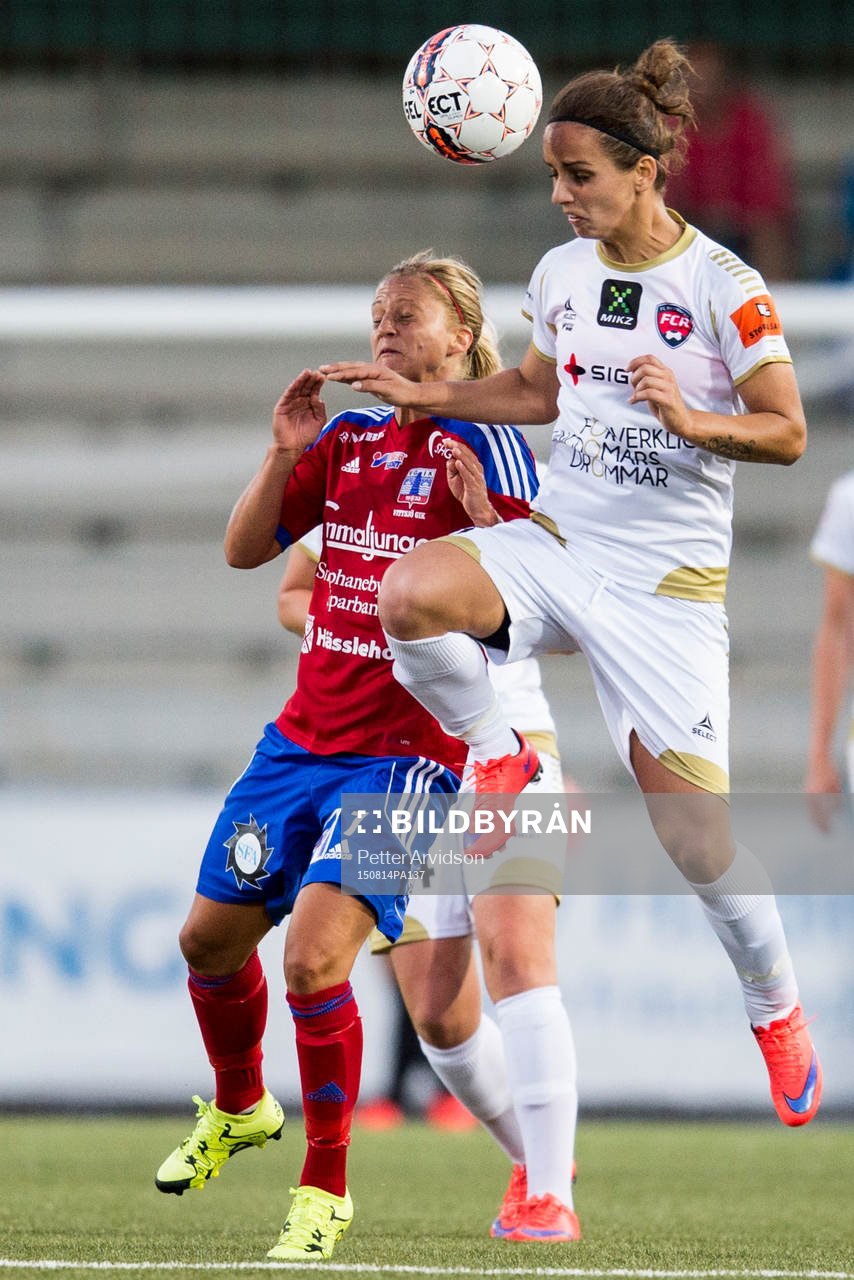 Vittsjös Therese Björck och Rosengårds Natasa Andonova