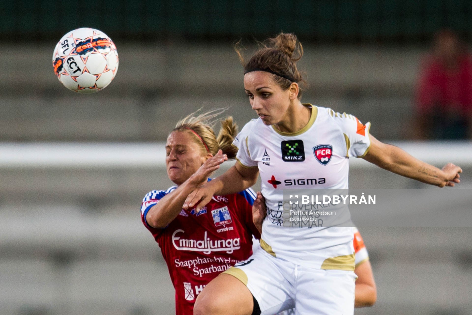 Vittsjös Therese Björck och Rosengårds Natasa Andonova