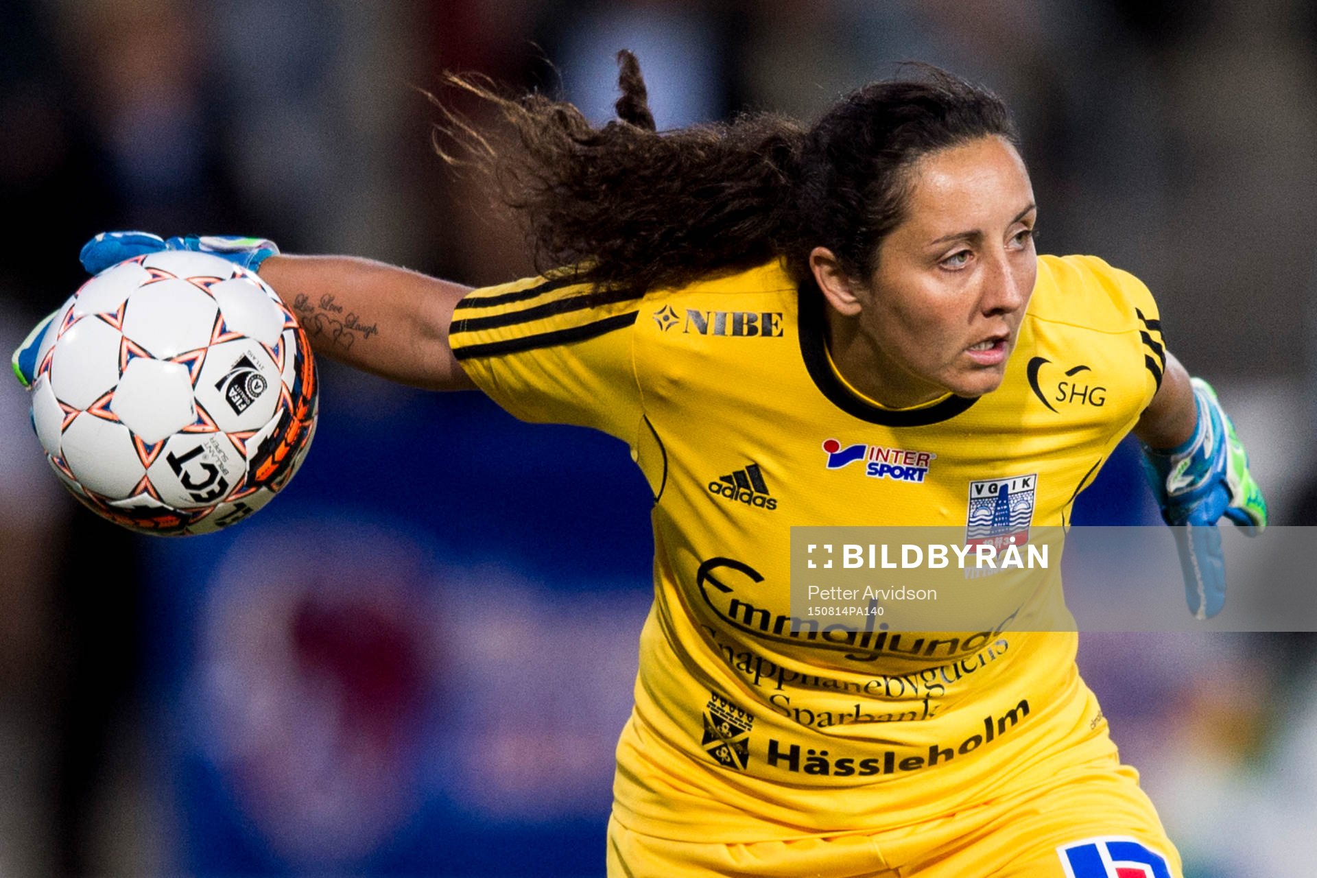 Vittsjös målvakt Cecilie Breil Kramer