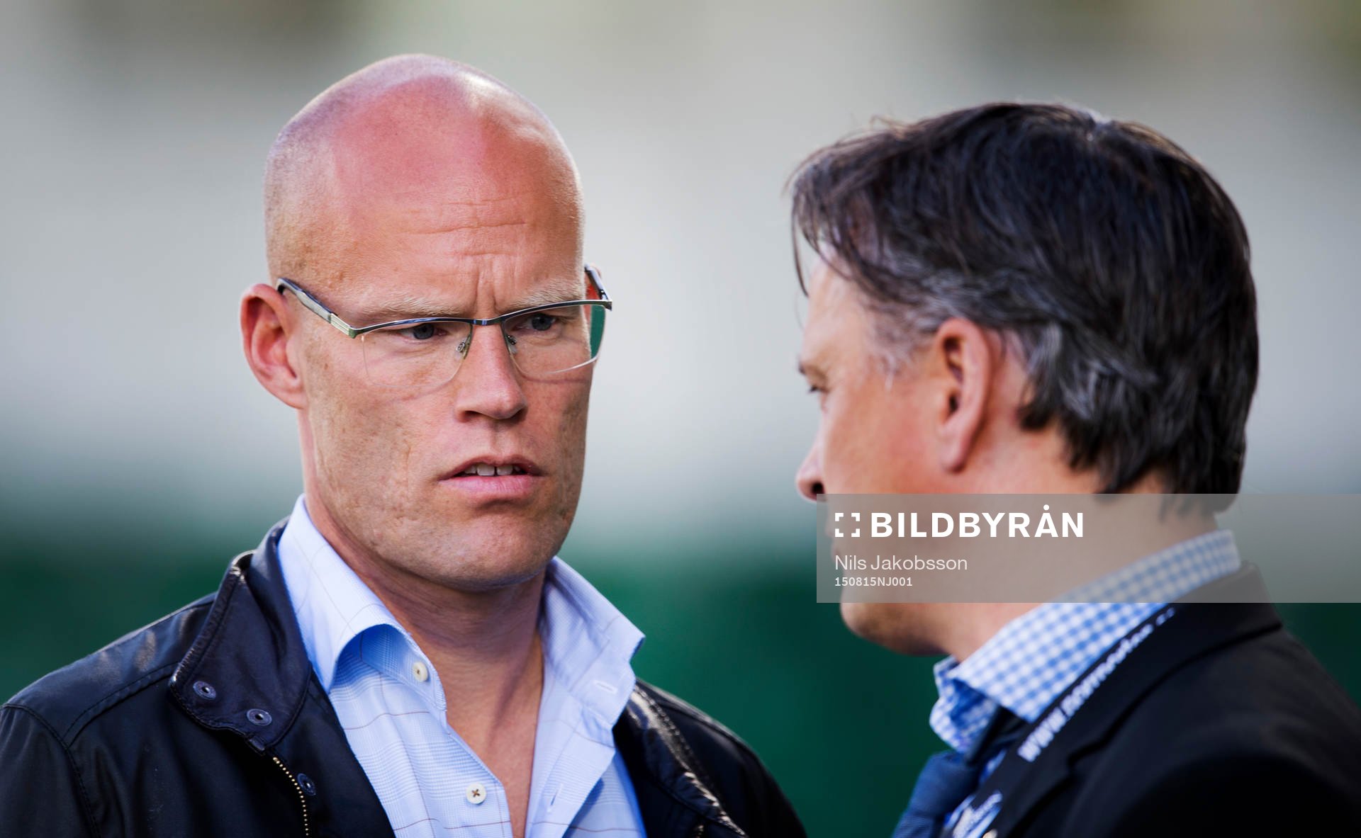 Sundsvalls tränare Joel Cedergren och sportchef Urban