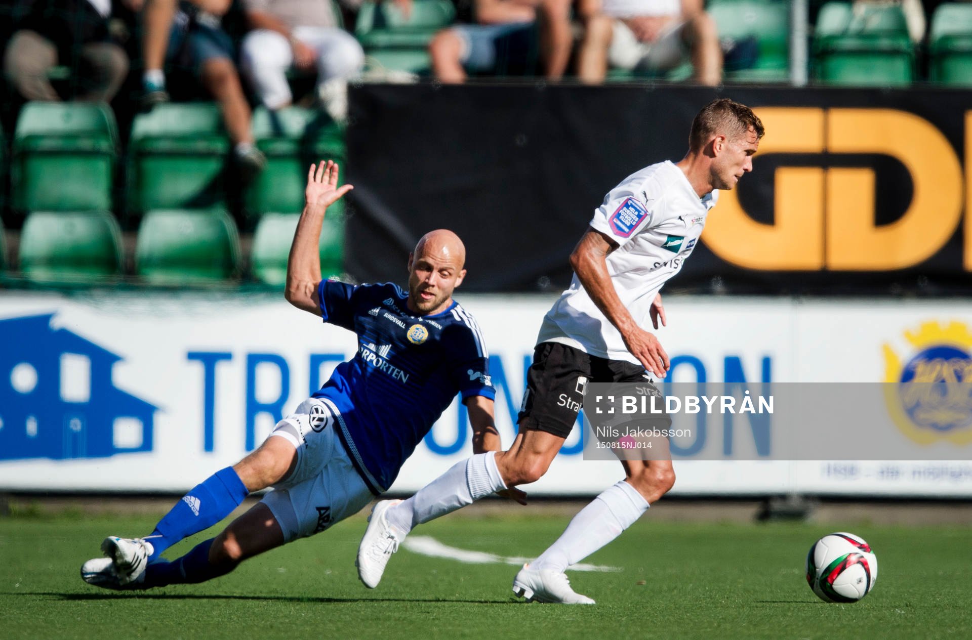 Sundsvalls Stefan Ålander halkar