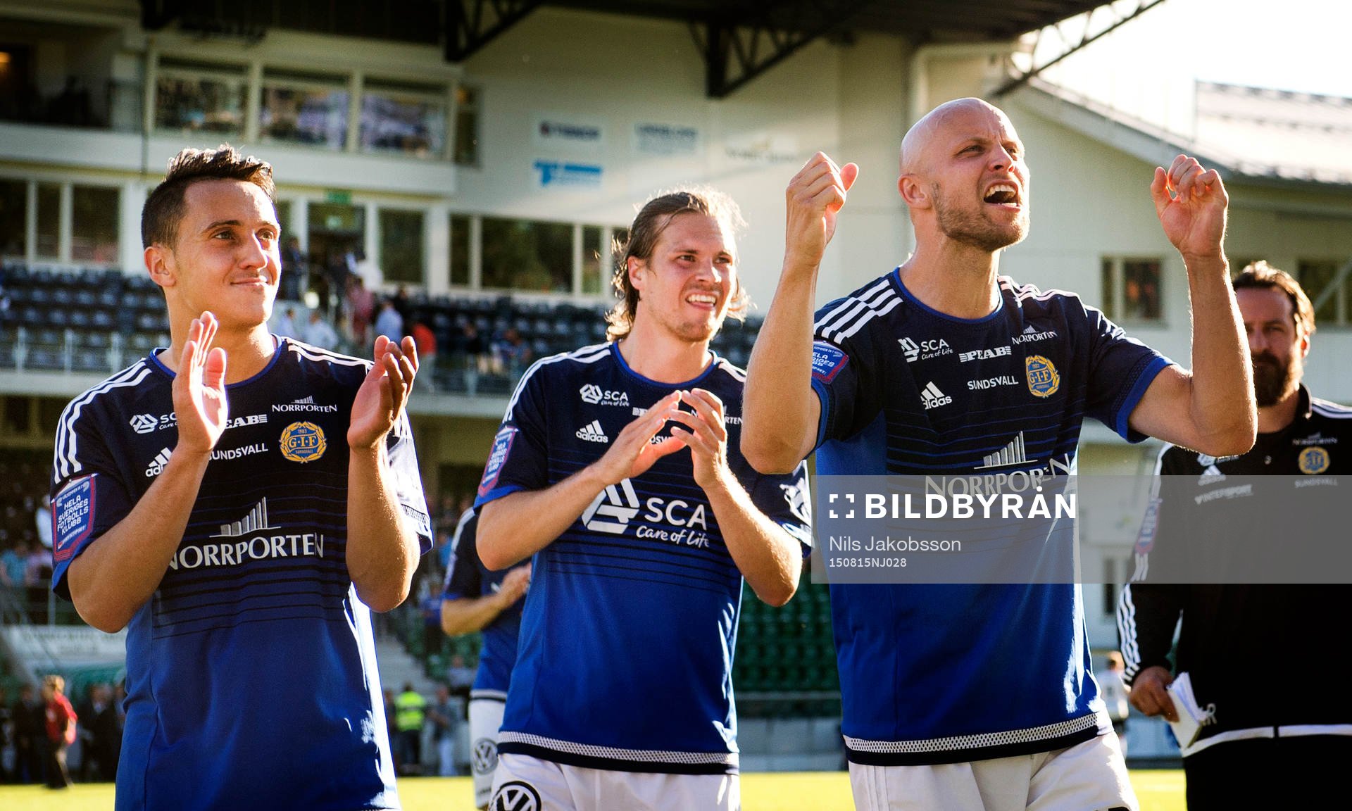 Sundsvalls Leo Englund Sebastian Rajalakso och Stefan