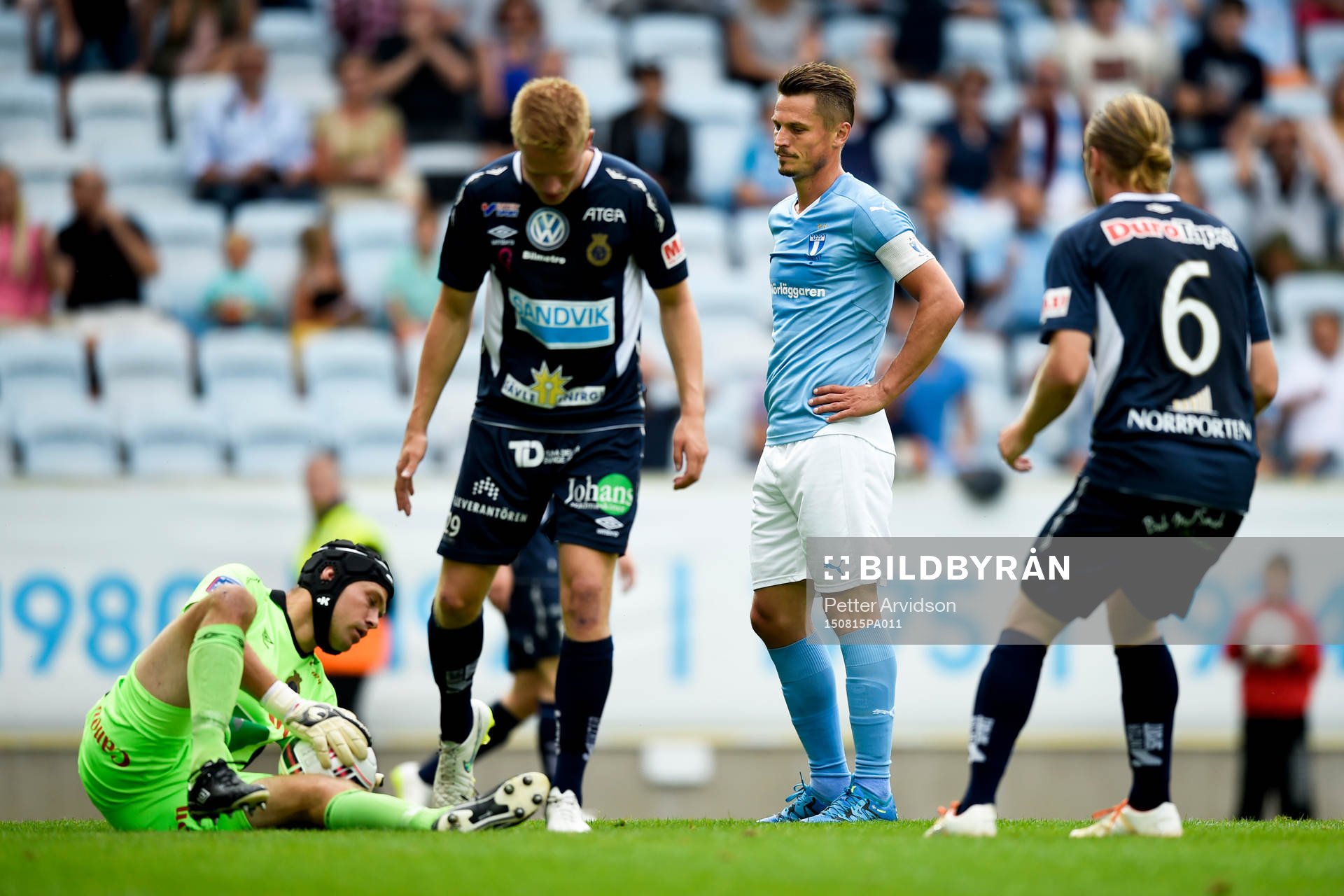 Malmö FFs Markus Rosenberg deppar