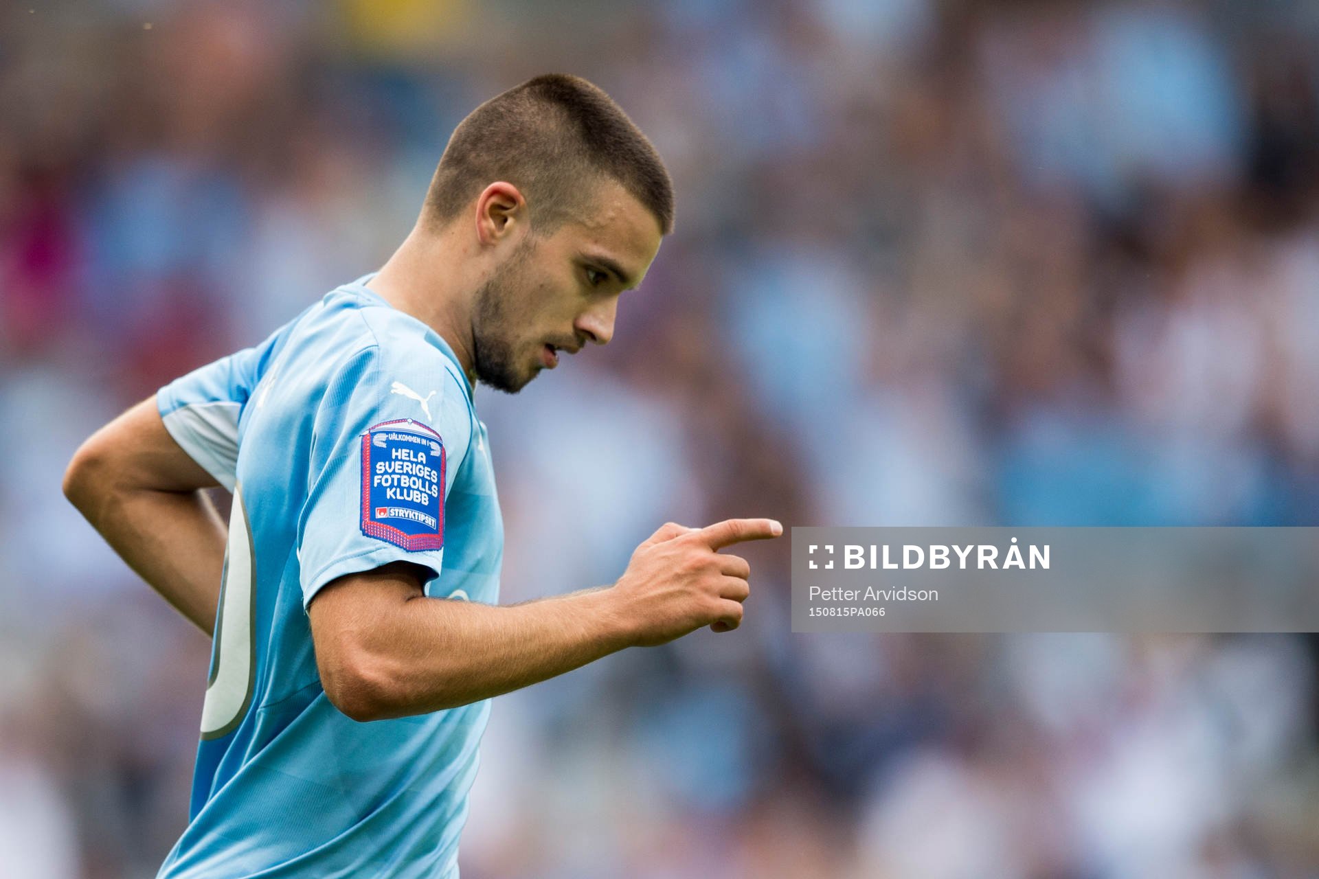 Malmö FFs Vladimir Rodic jublar