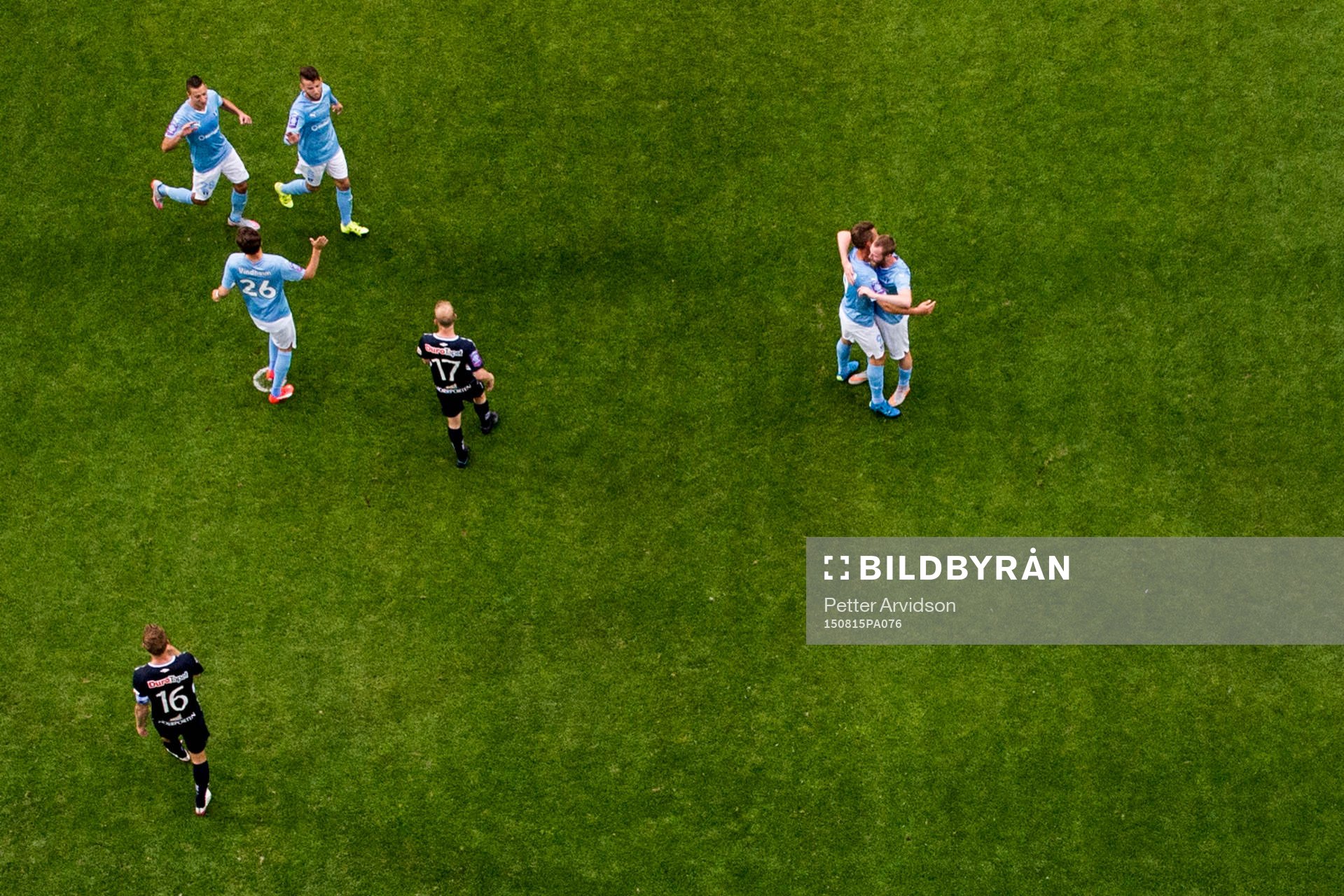 Malmö FFs Andreas Vindheim, Nikola Djurjic, Erdal Rakip,