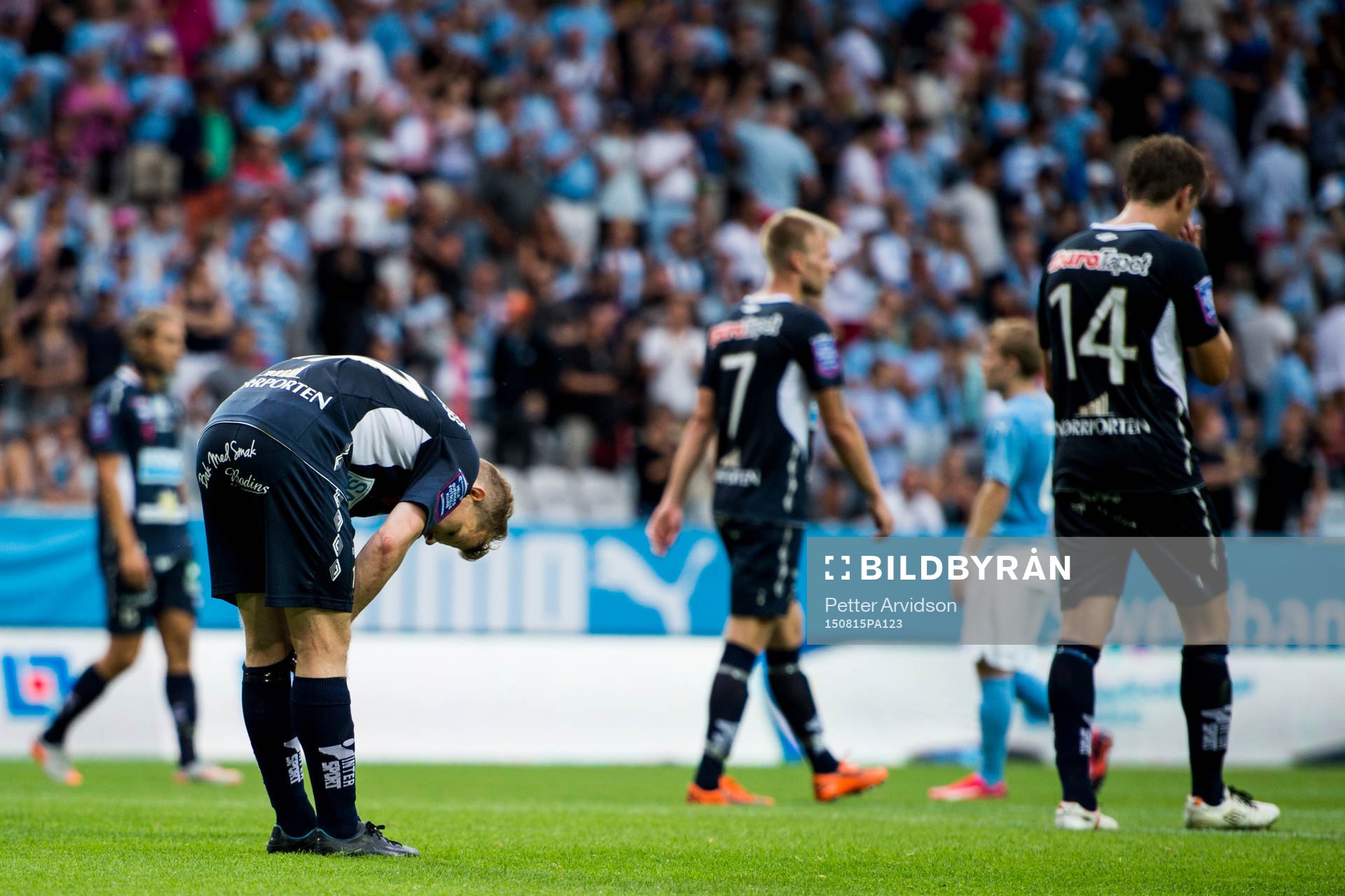 Gefles spelare deppar