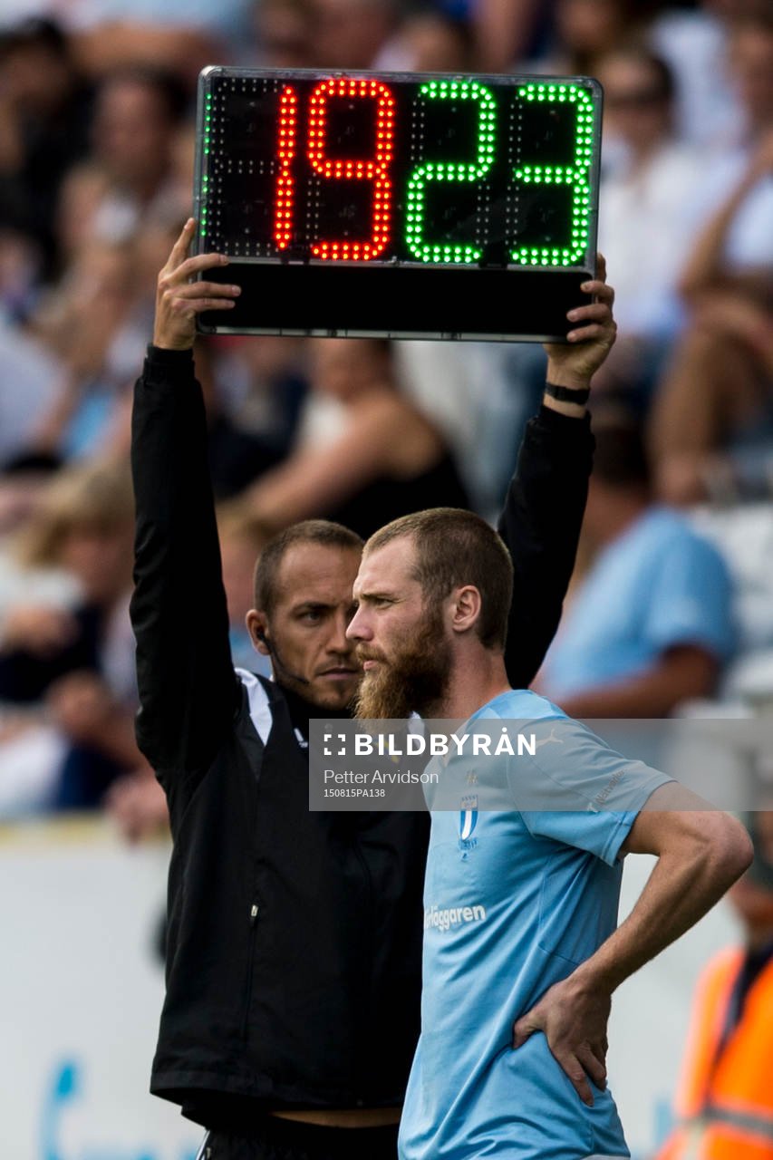 Malmö FFs Jo Inge Berget byts in