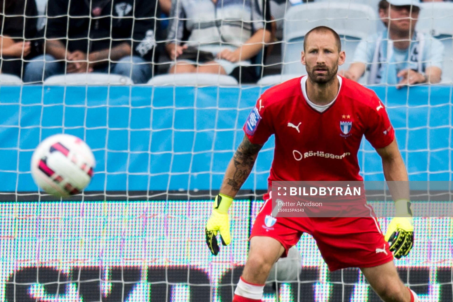 Malmö FFs målvakt Johan Wiland