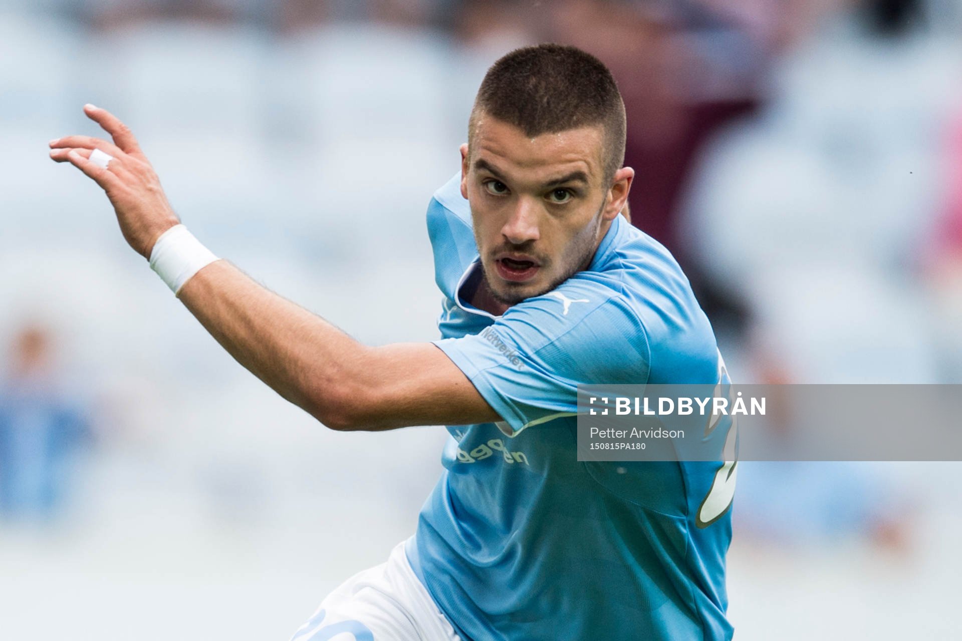 Malmö FFs Vladimir Rodic jublar