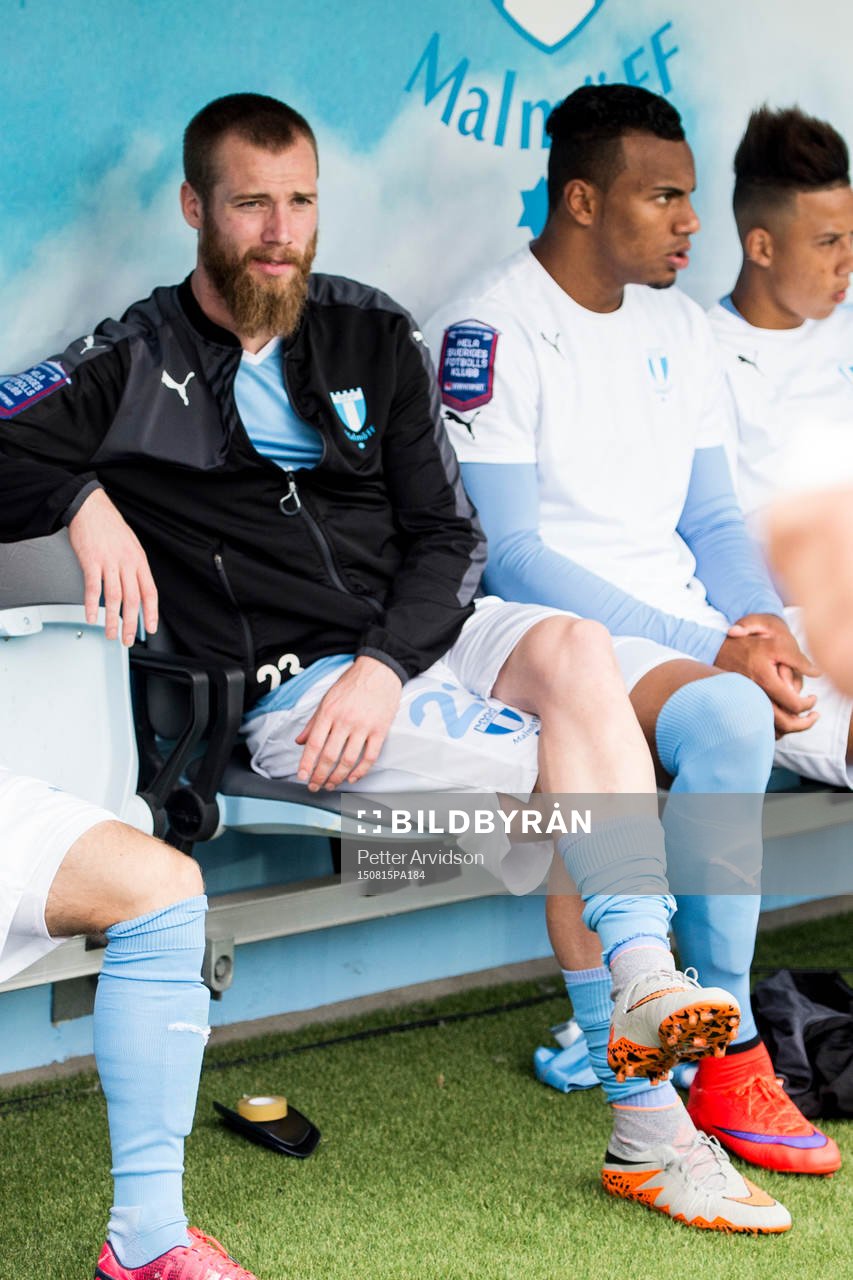 Malmö FFs Jo Inge Berget på bänken