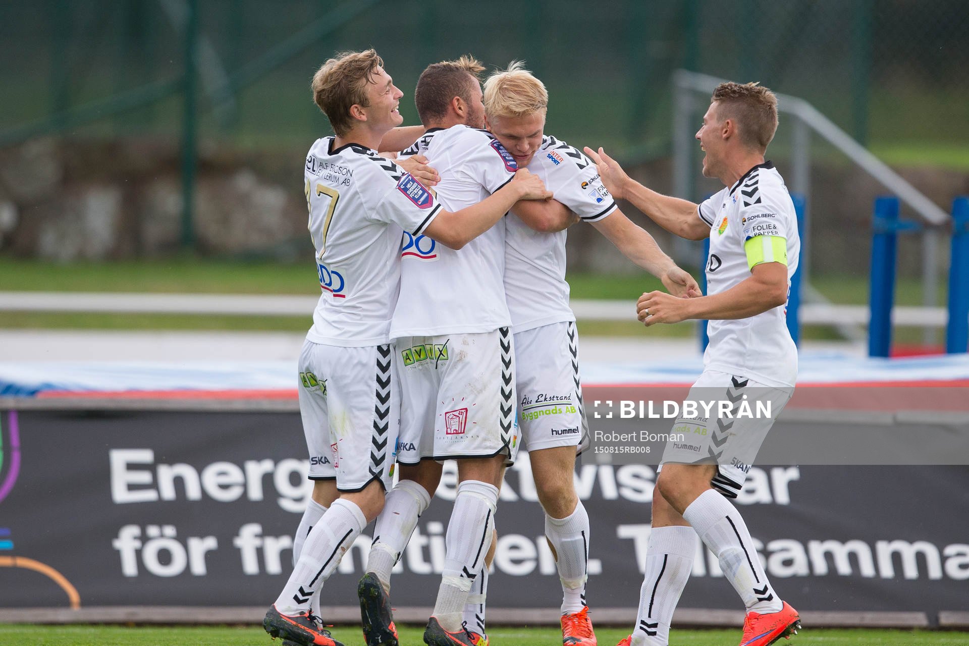 GAIS spelare jublar