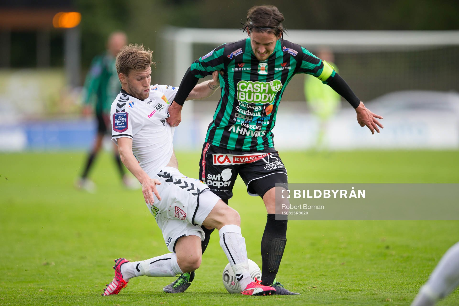 GAIS Johan Lundgren och Varbergs Robin Tranberg