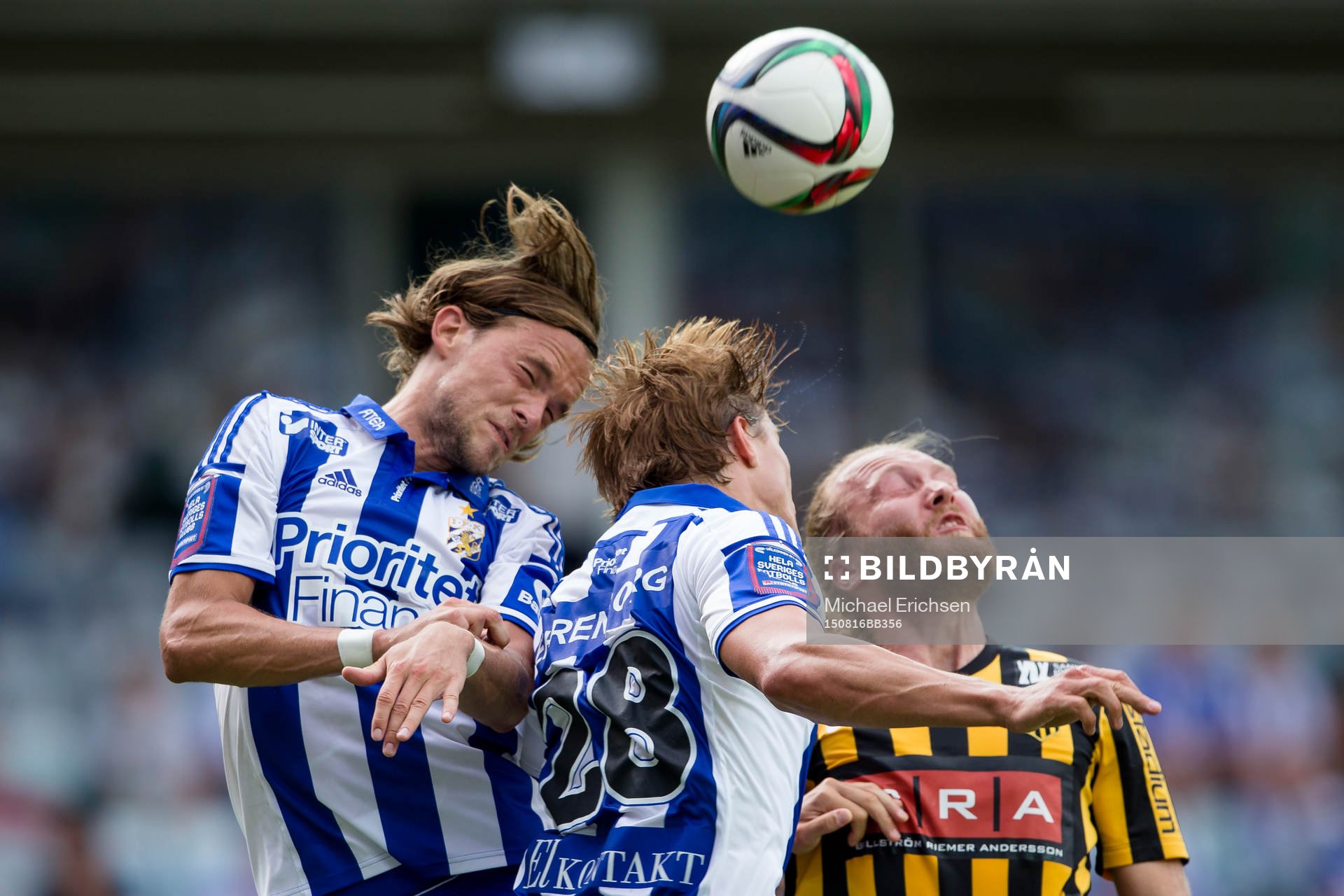 IFK Göteborgs Tom Pettersson och Thomas Rogne