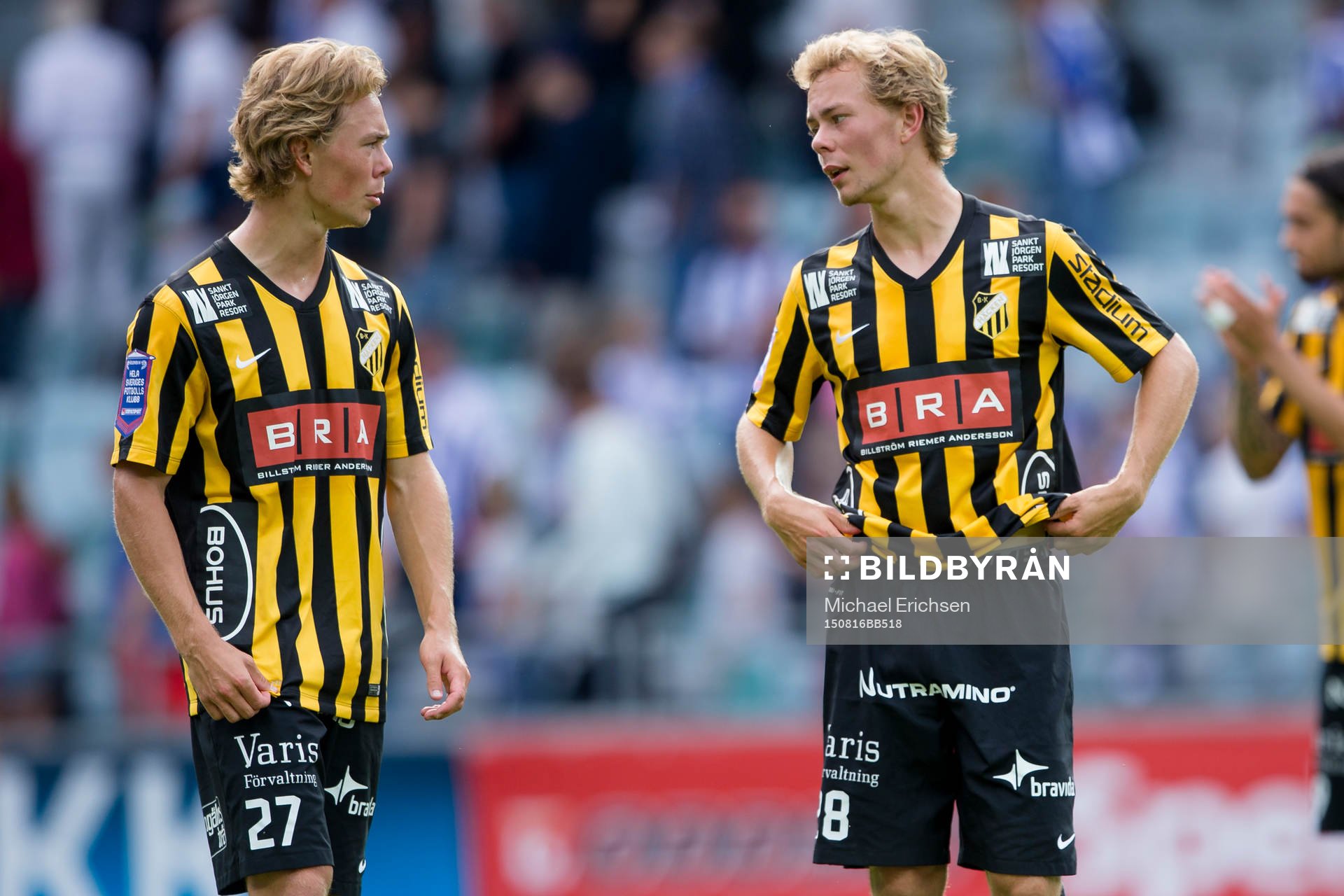 Häckens Joel Andersson deppar ihop med sin broder Adam