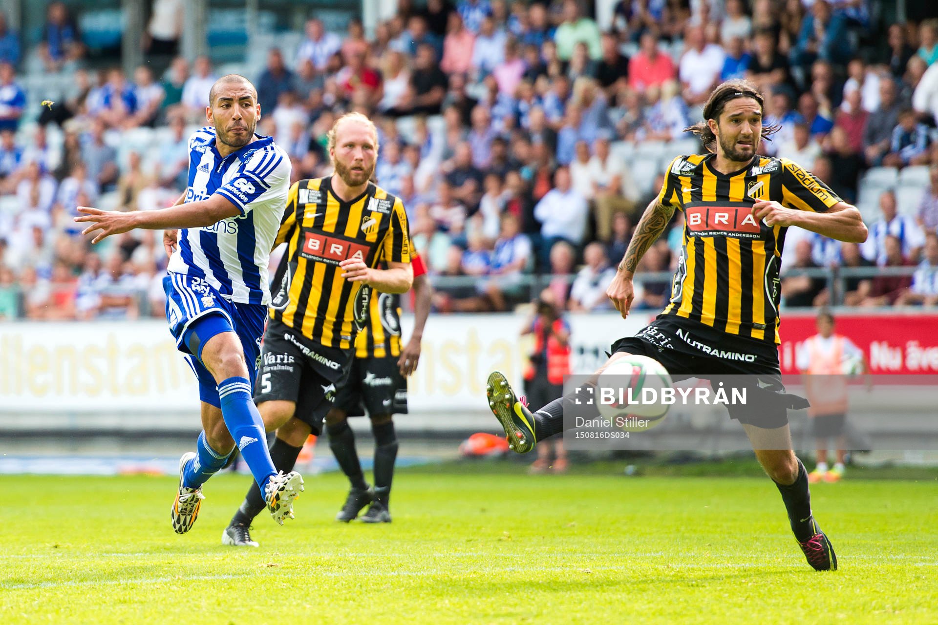 IFK Göteborgs Haitam Aleesami gör 4-0 medan Häckens