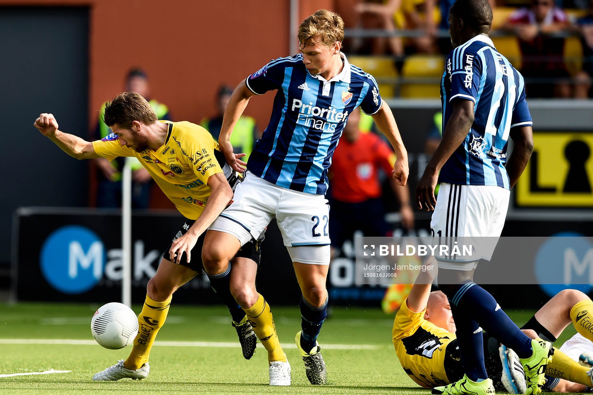 Elfsborgs Marcus Rohdén och Djurgårdens Jesper Karlström