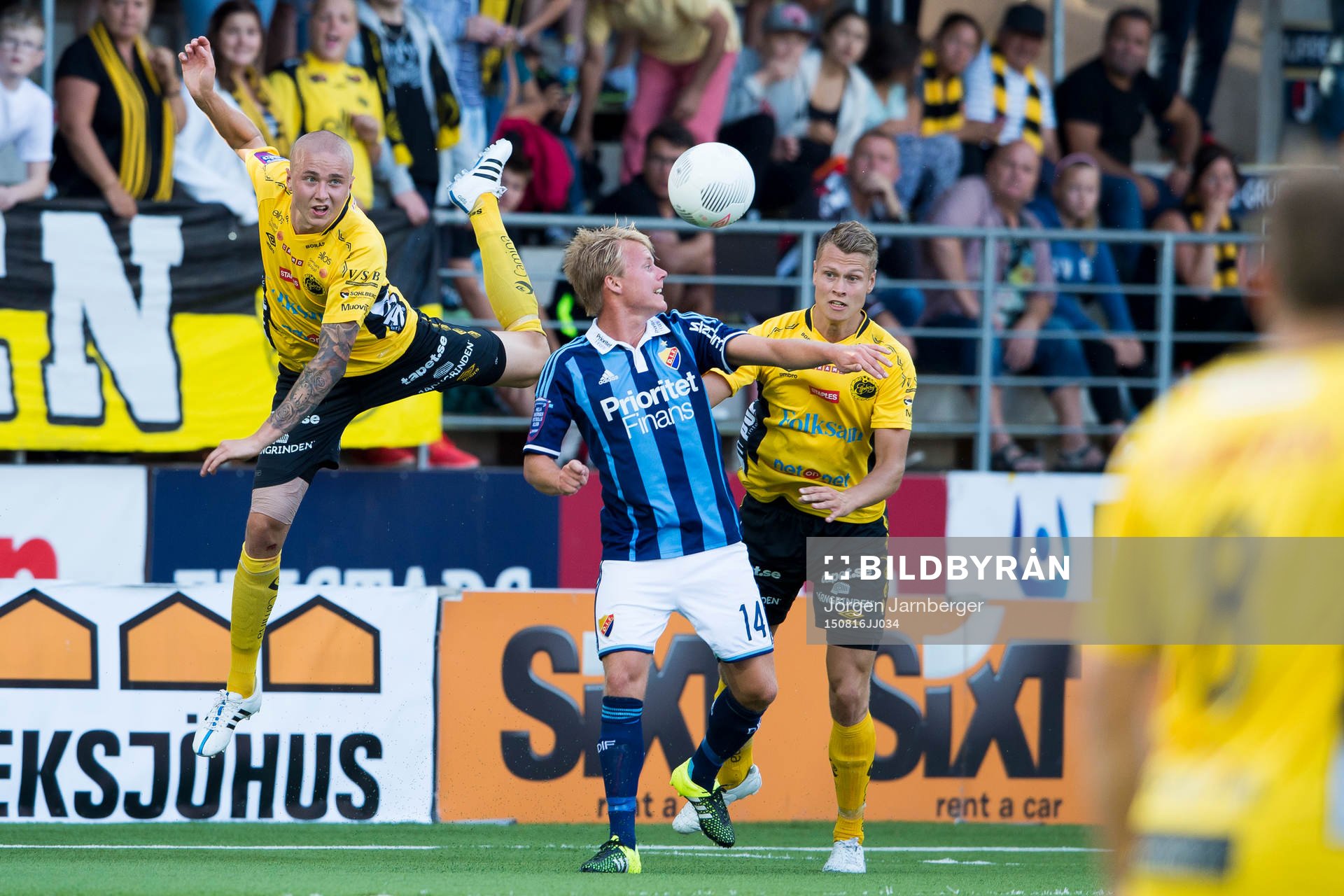 Kamp mellan Djurgårdens Elliot Käck