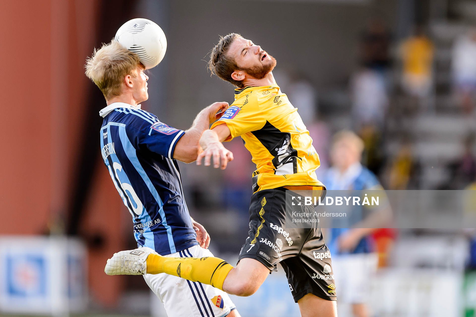 Djurgårdens Sebastian Andersson och Elfsborgs Marcus