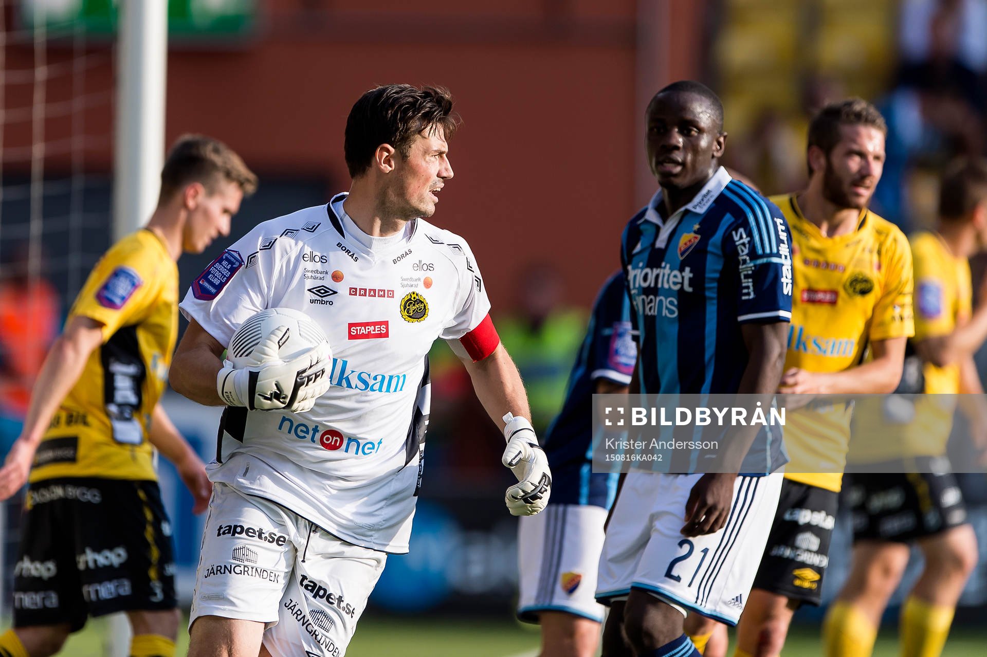 Elfsborgs målvakt Kevin Stuhr Ellegaard