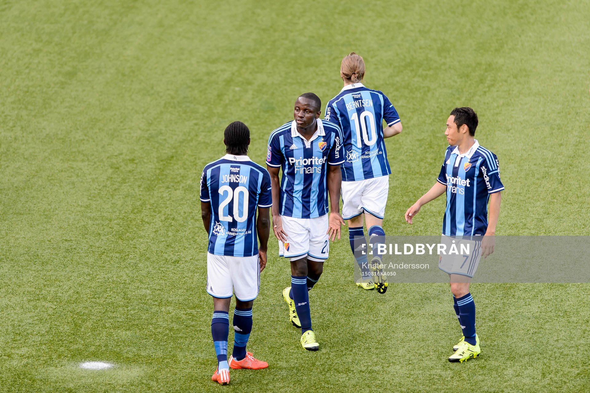 Djurgårdens Nyasha Mushekwi och Sam Johnson är inte