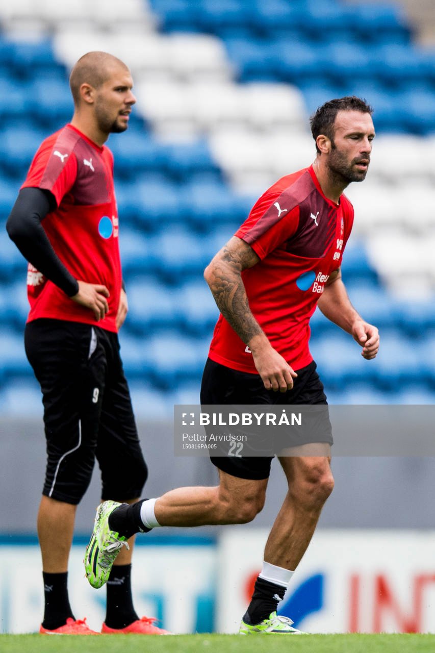 Robin Simovic och Rade Prica