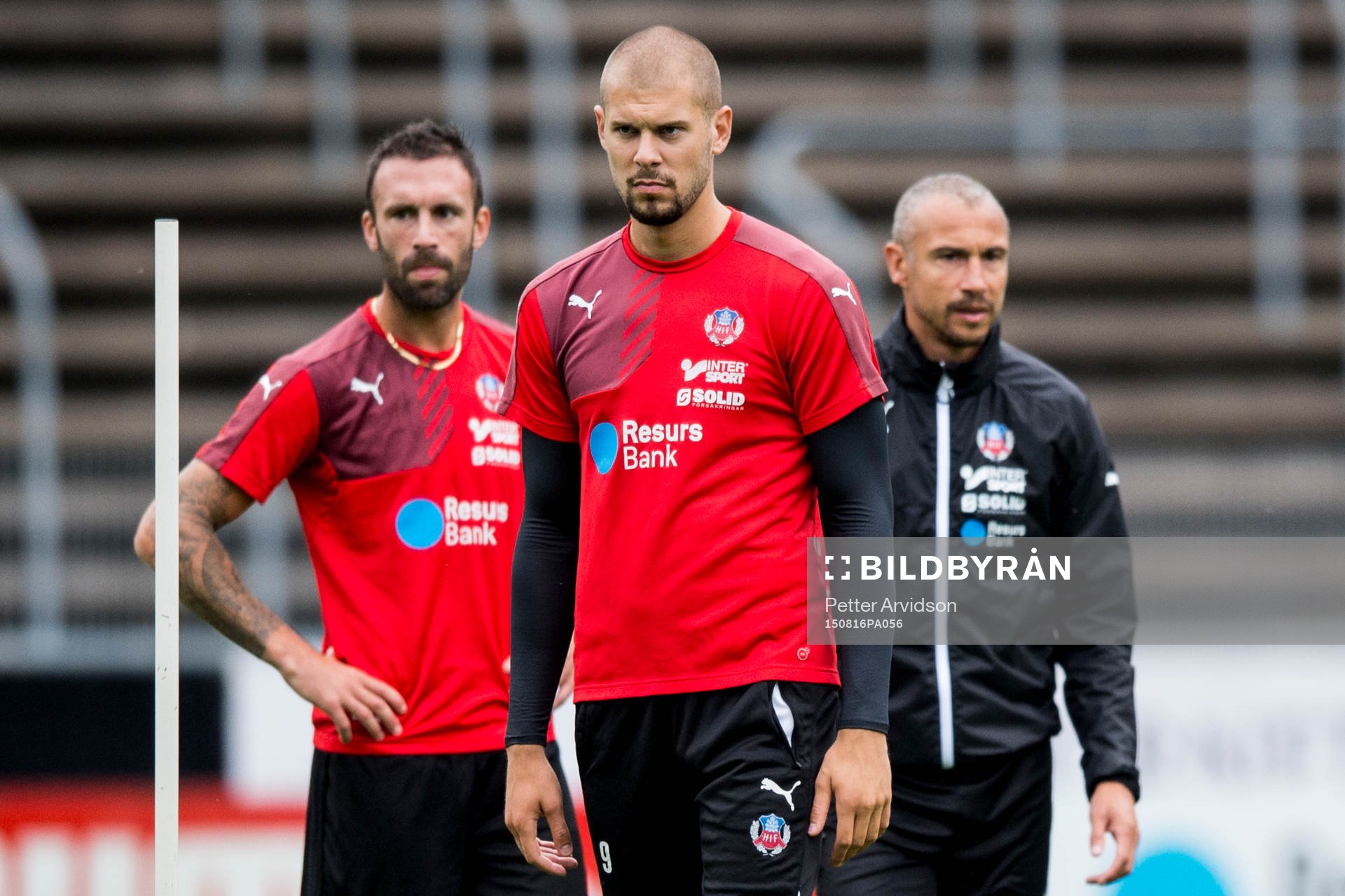 Rade Prica, Robin Simovic och manager Henrik Larsson