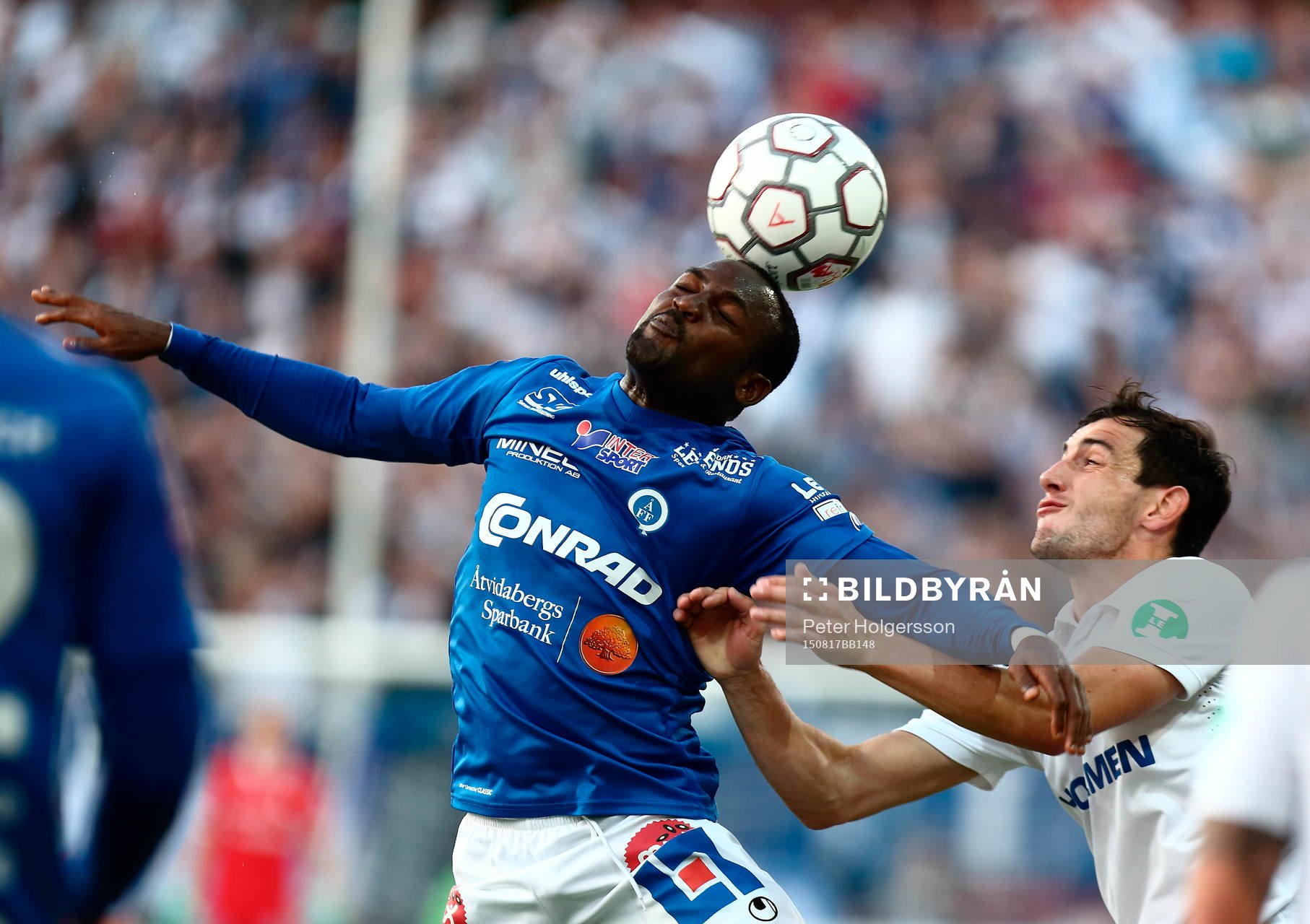Åtvidabergs John Owoeri och Norrköpings Nikola Tkalcic