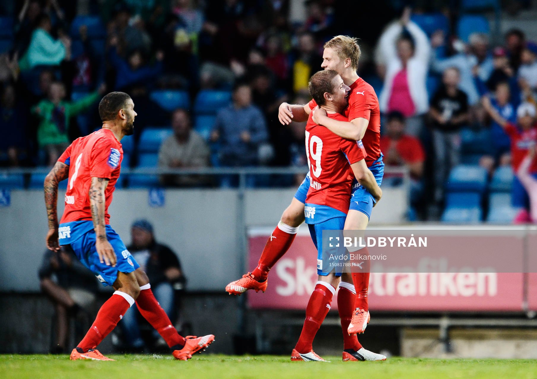 Helsingborgs Johan Mårtensson jublar