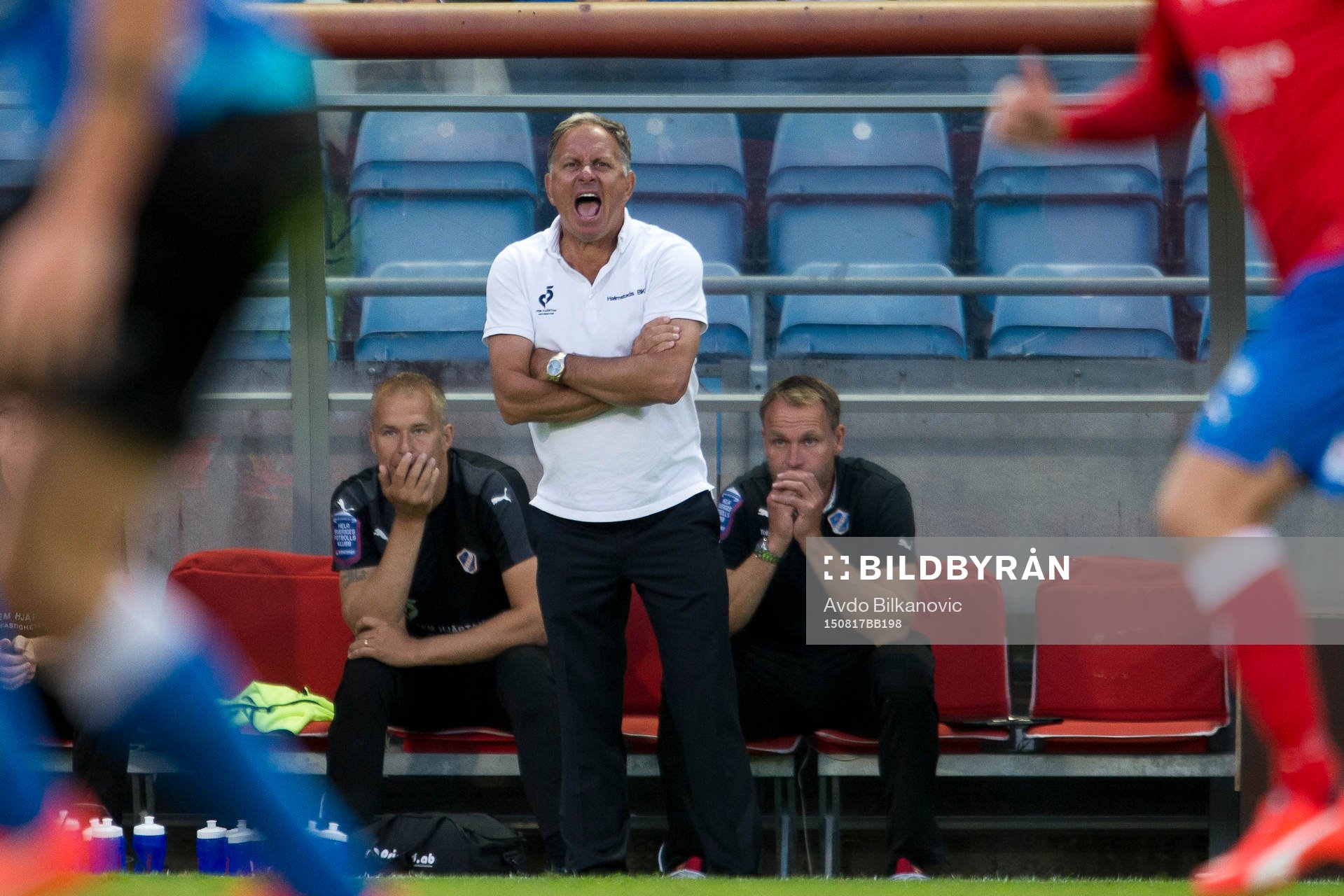 Halmstads tränare Janne Jönsson
