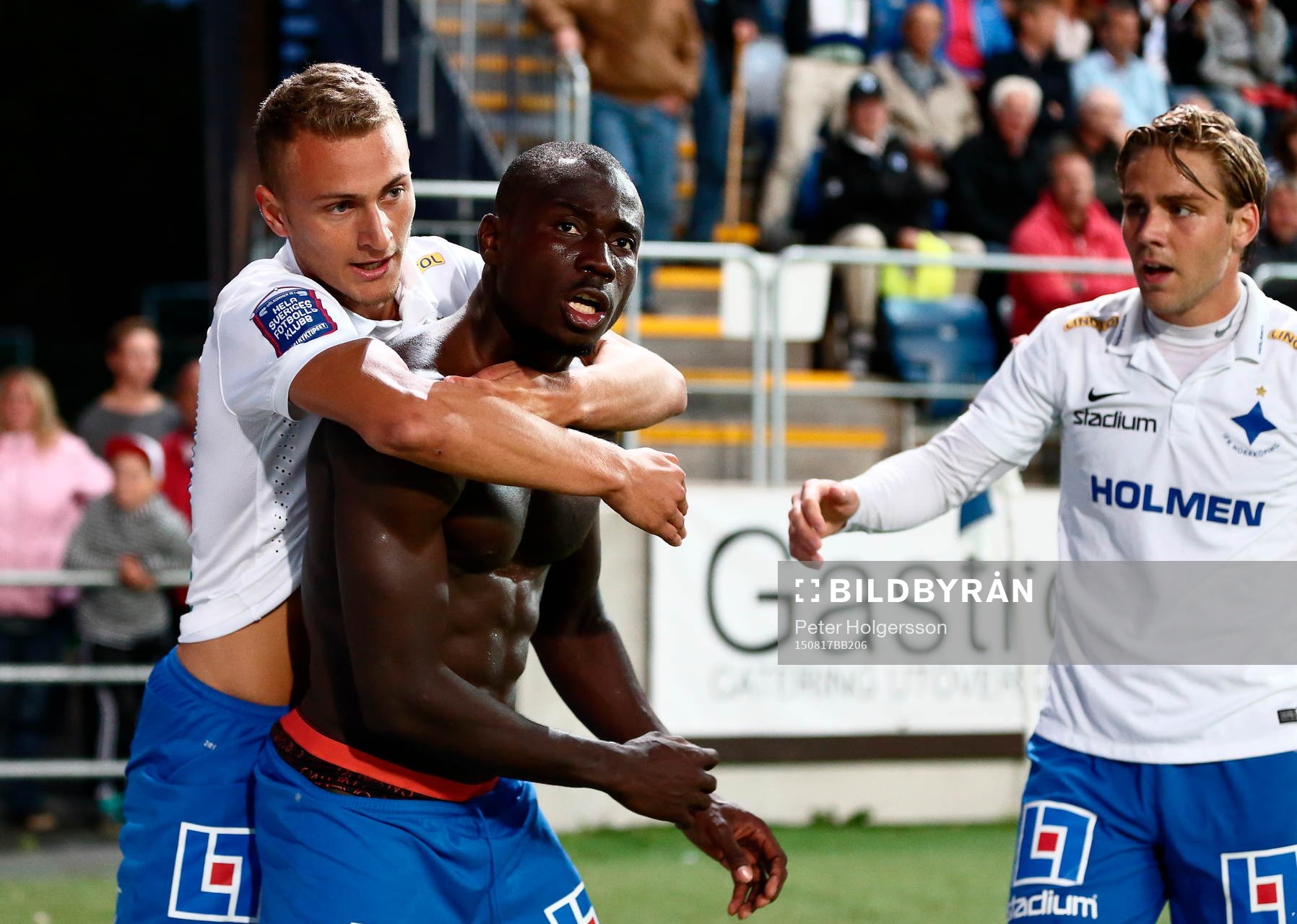 Norrköpings Gentrit Citaku, Alhaji Kamara och Christoffer