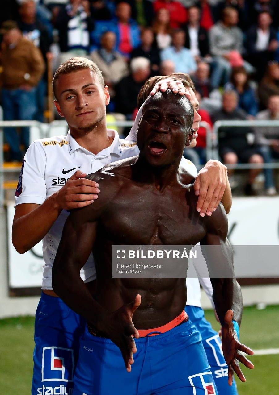 Norrköpings Gentrit Citaku, Alhaji Kamara jublar