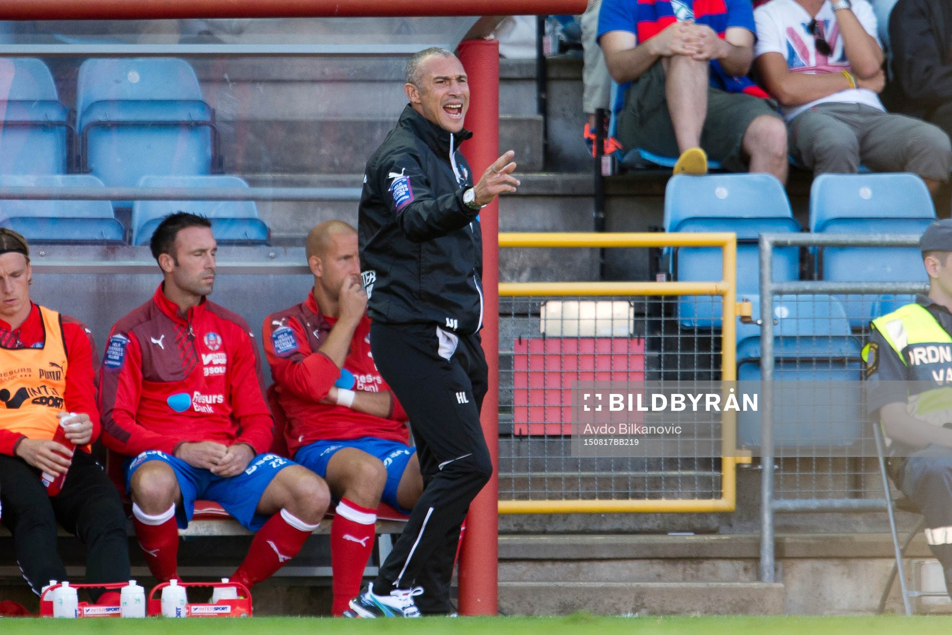 Helsingborgs manager Henrik Larsson