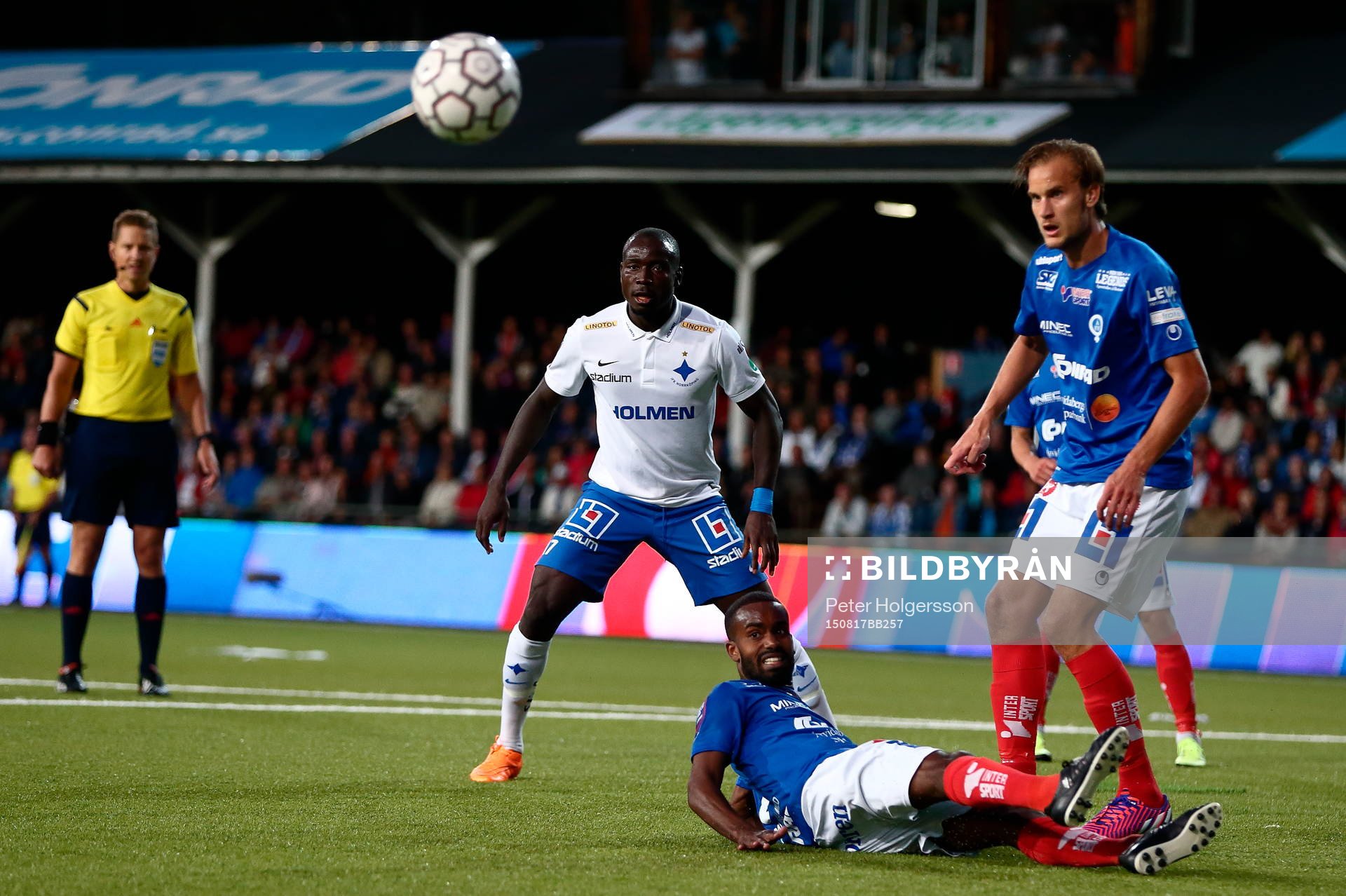 Norrköpings Alhaji Kamara och Åtvidabergs Ammar Ahmed och