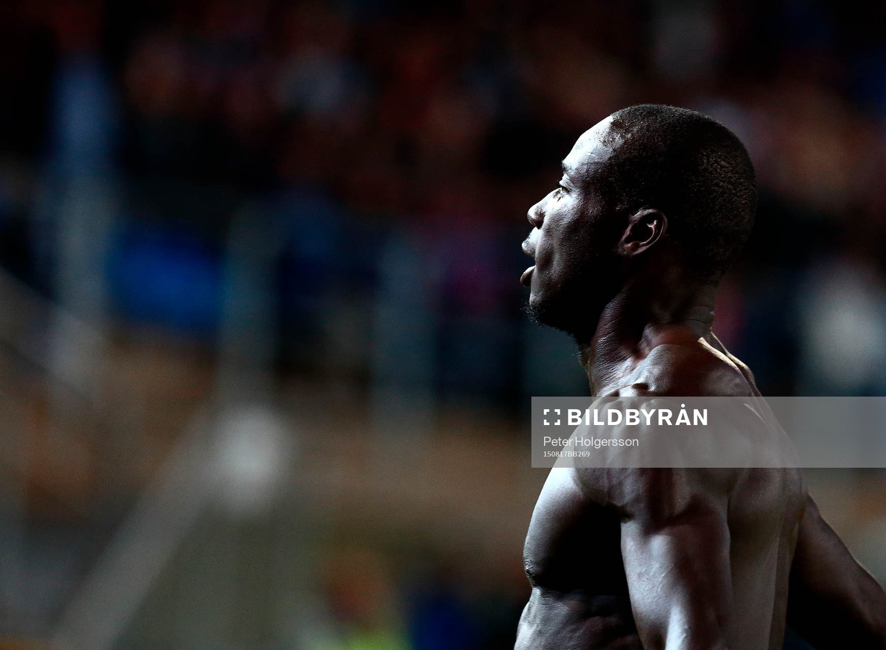 Norrköpings Alhaji Kamara jublar