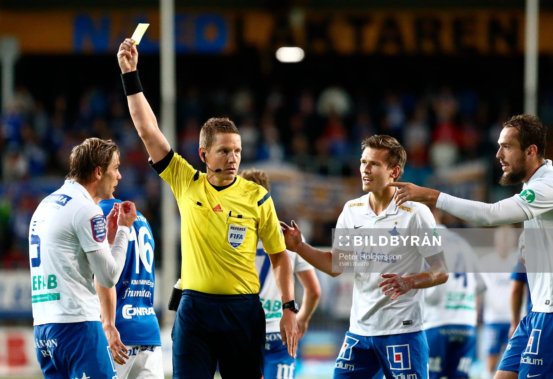 Domare Martin Strömbergsson ger Norrköpings Christoffer