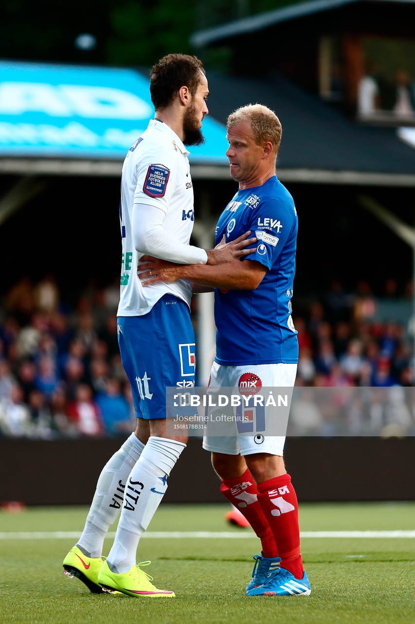 Norrköpings Emir Kujovic och Åtvidabergs Kristian