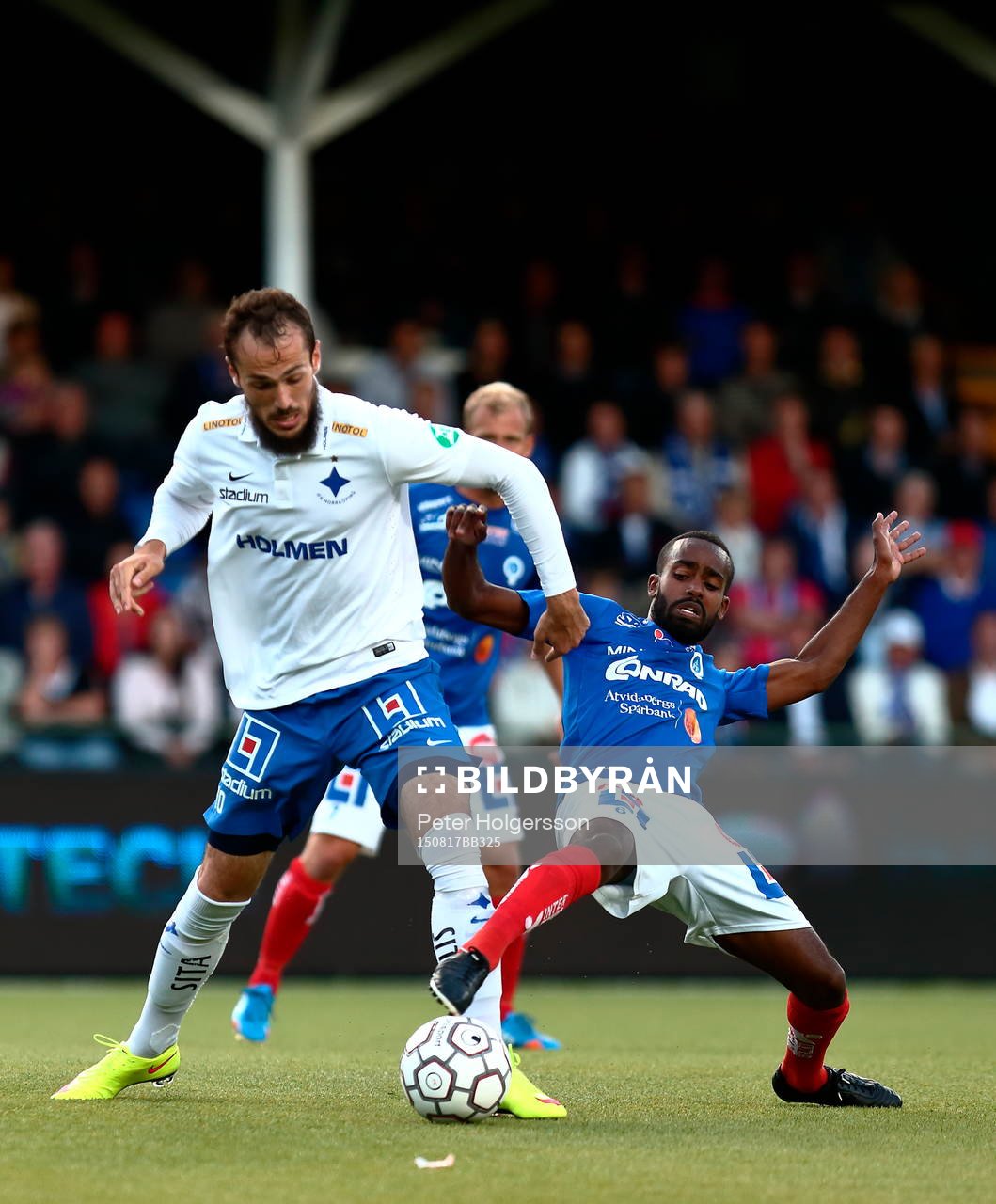 Norrköpings Emir Kujovic och Åtvidabergs Ammar Ahmed